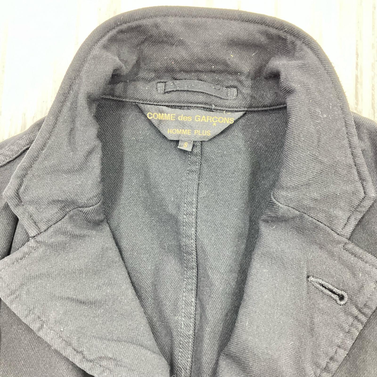 テーラードジャケット HOMME PLUS 黒 S PO-J029 S ブラック