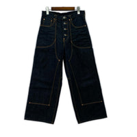 デニムパンツ CLASSIC DOUBLE KNEE DENIM PANTS W30 30 ネイビー