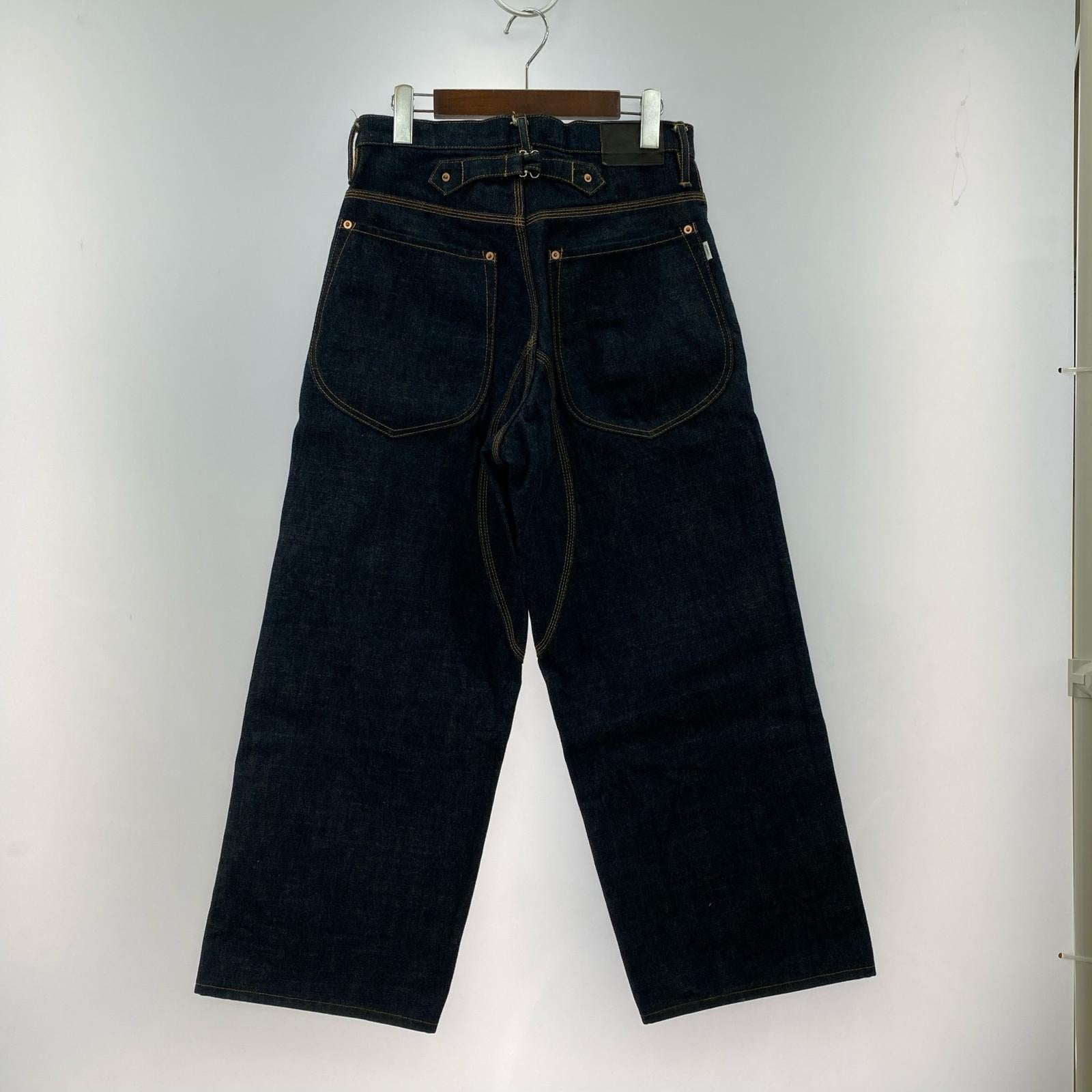 デニムパンツ CLASSIC DOUBLE KNEE DENIM PANTS W30 30 ネイビー