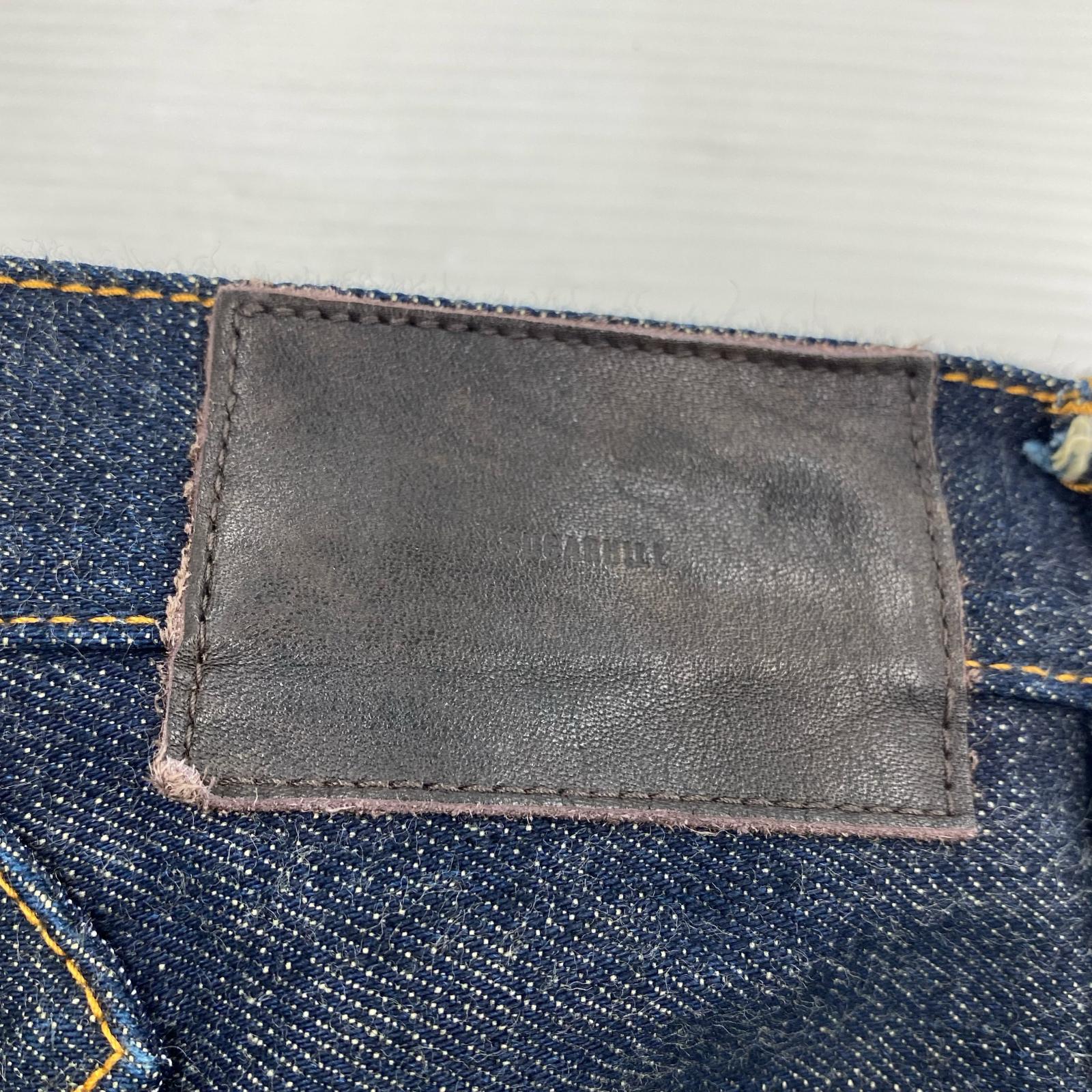 デニムパンツ CLASSIC DOUBLE KNEE DENIM PANTS W30 30 ネイビー
