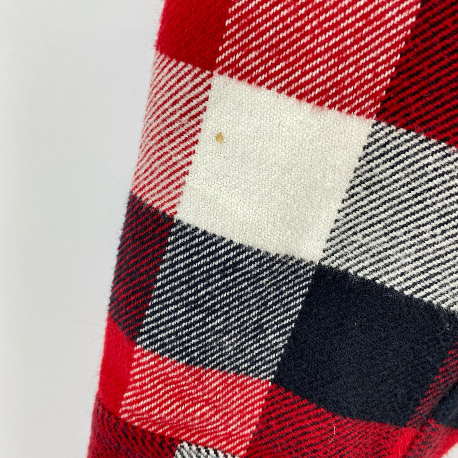 長袖シャツ AAPE チェック ネルシャツ 赤 L L
