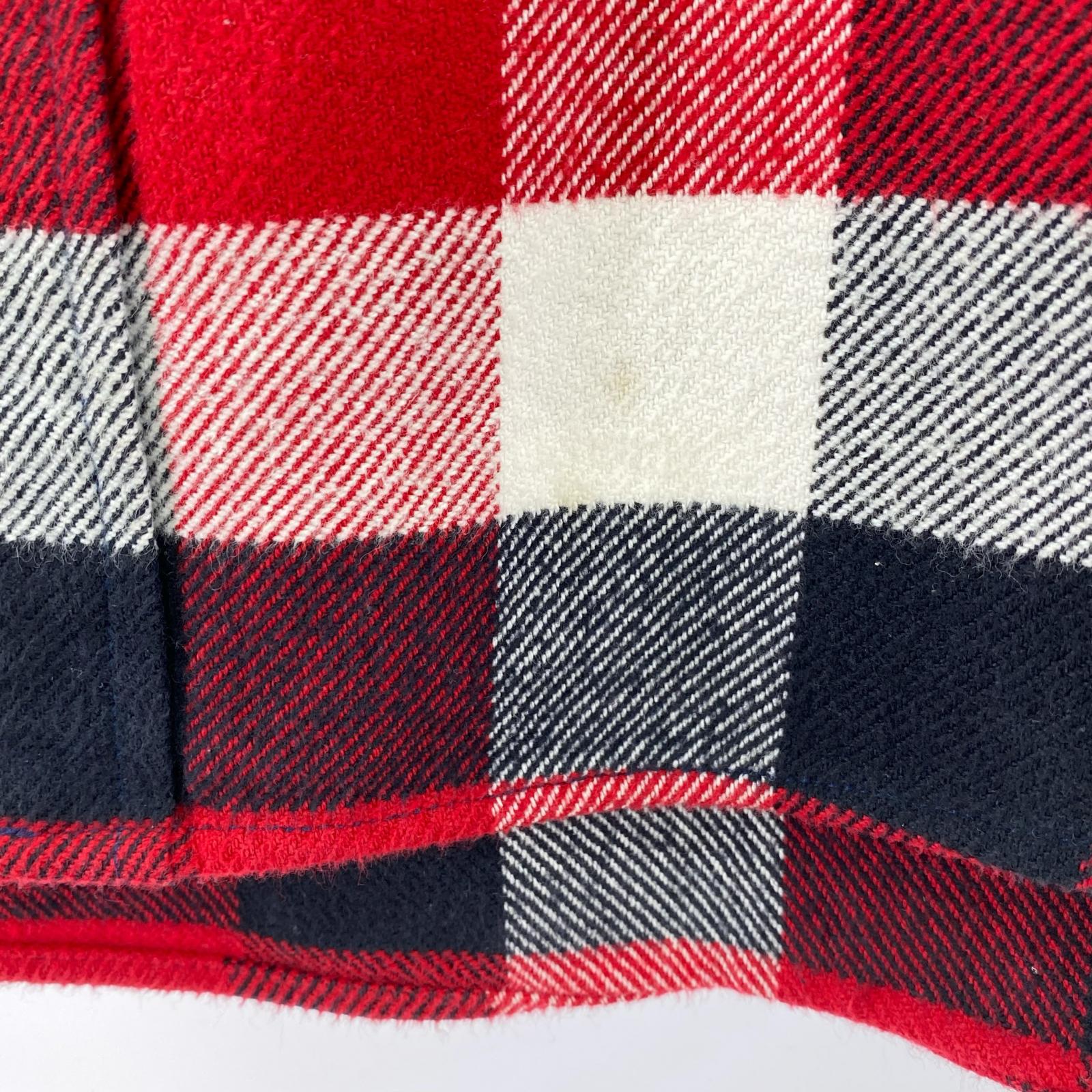 長袖シャツ AAPE チェック ネルシャツ 赤 L L