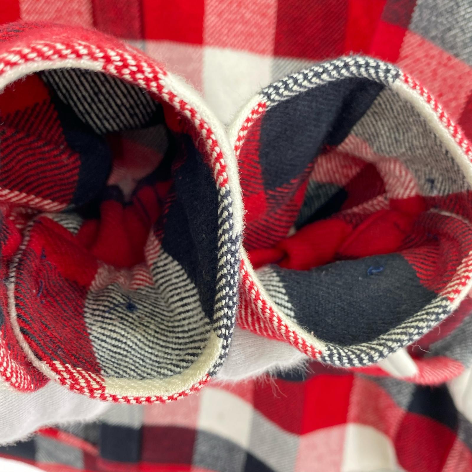 長袖シャツ AAPE チェック ネルシャツ 赤 L L