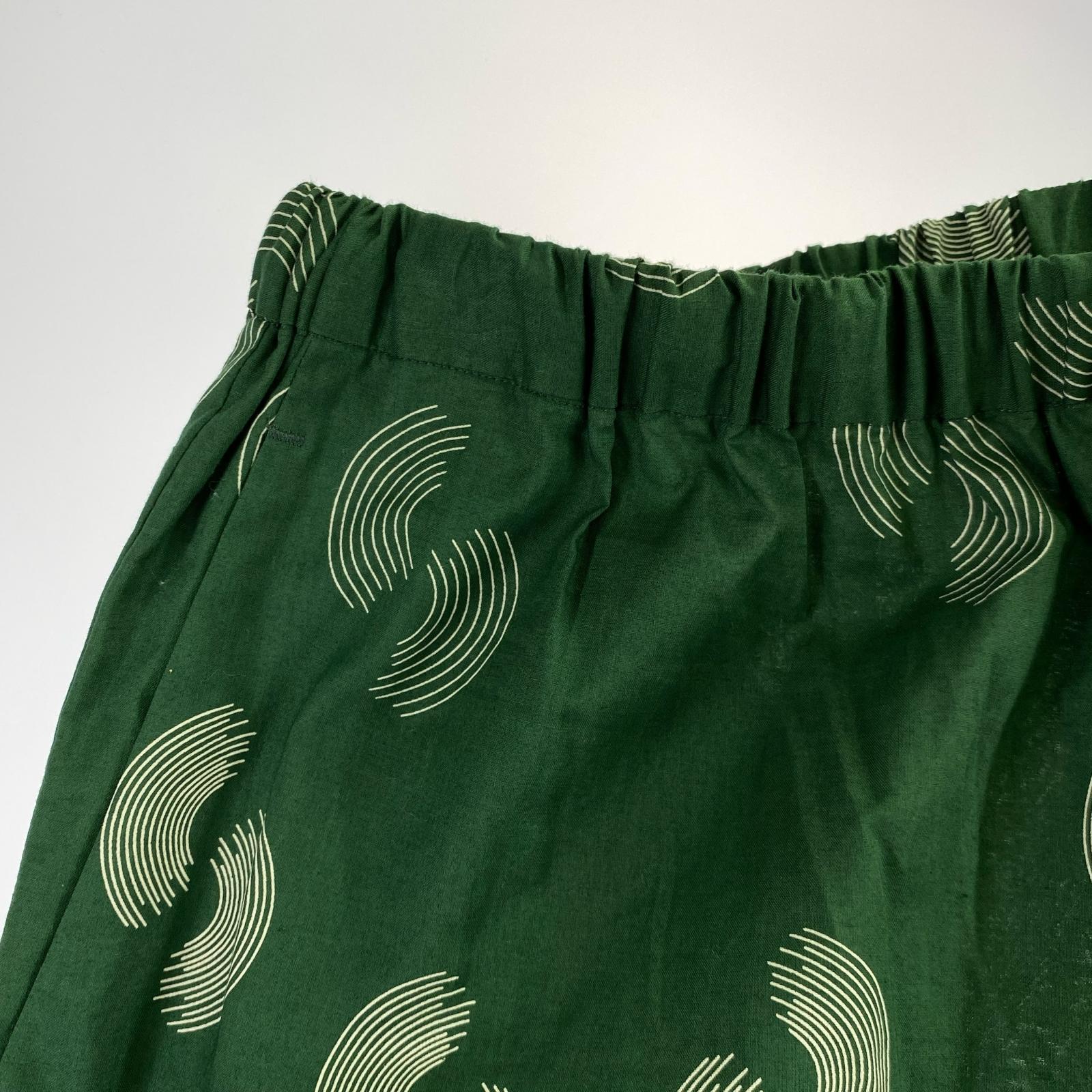 パンツ BEAUTY & YOUTH HALF RING PANTS 38 グリーン