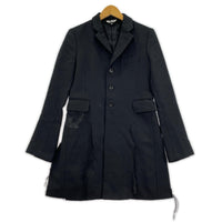ジャケット 切り込み加工 黒 (XS) ブラック