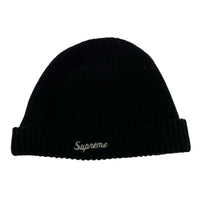 ニットキャップ LOOSE GAUZE BEANIE ブラック