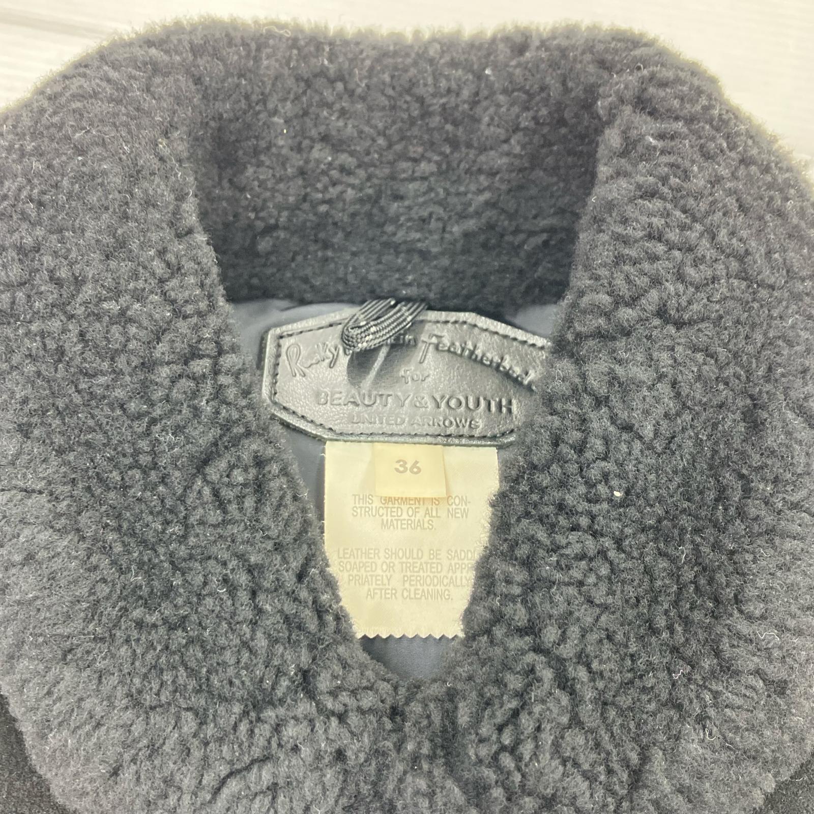 ダウンベスト BEAUTY&YOUTH別注 Christy VEST 36 36 ブラック