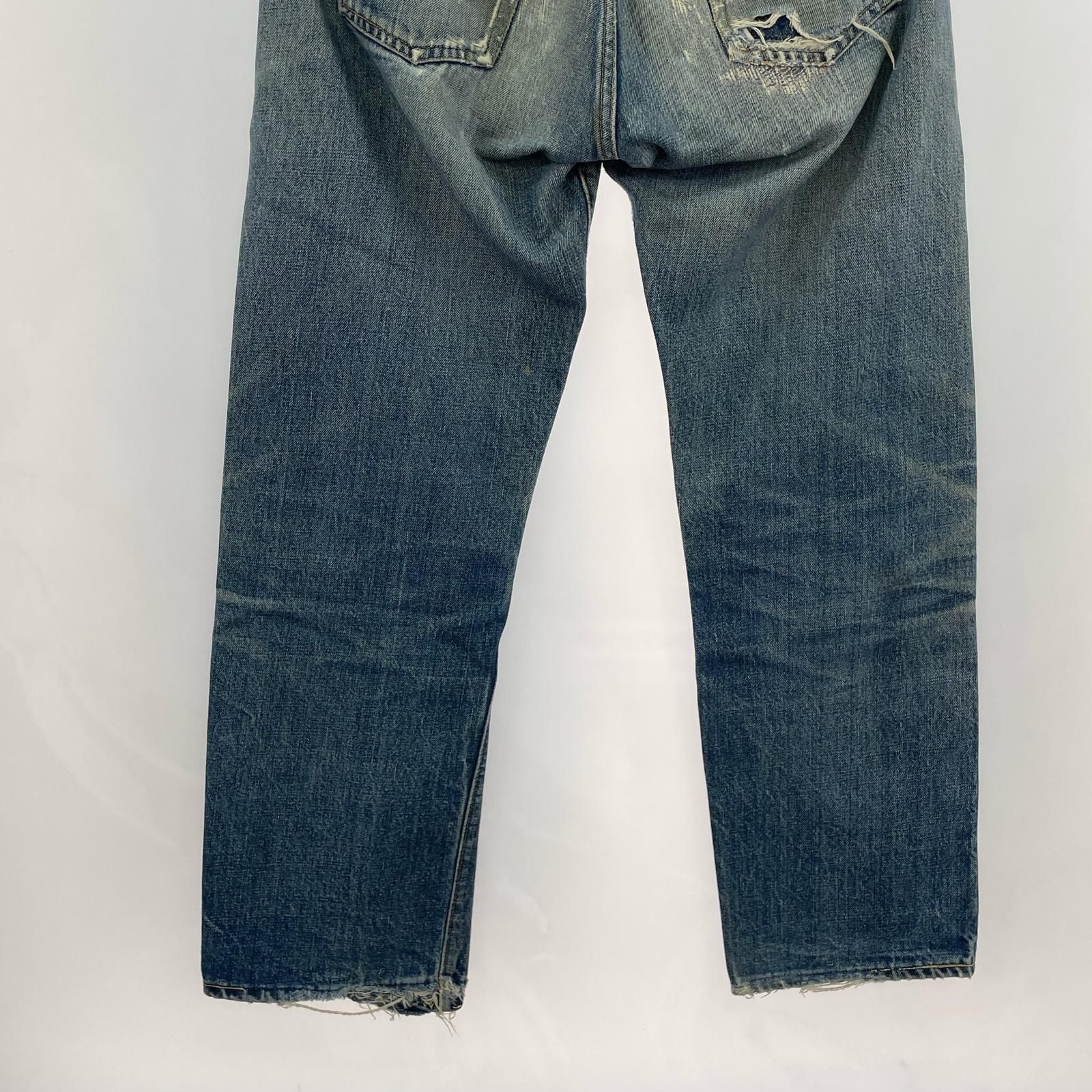 デニムパンツ ~70s 501 ボタン裏2 ポケ裏シングル 赤耳シングル