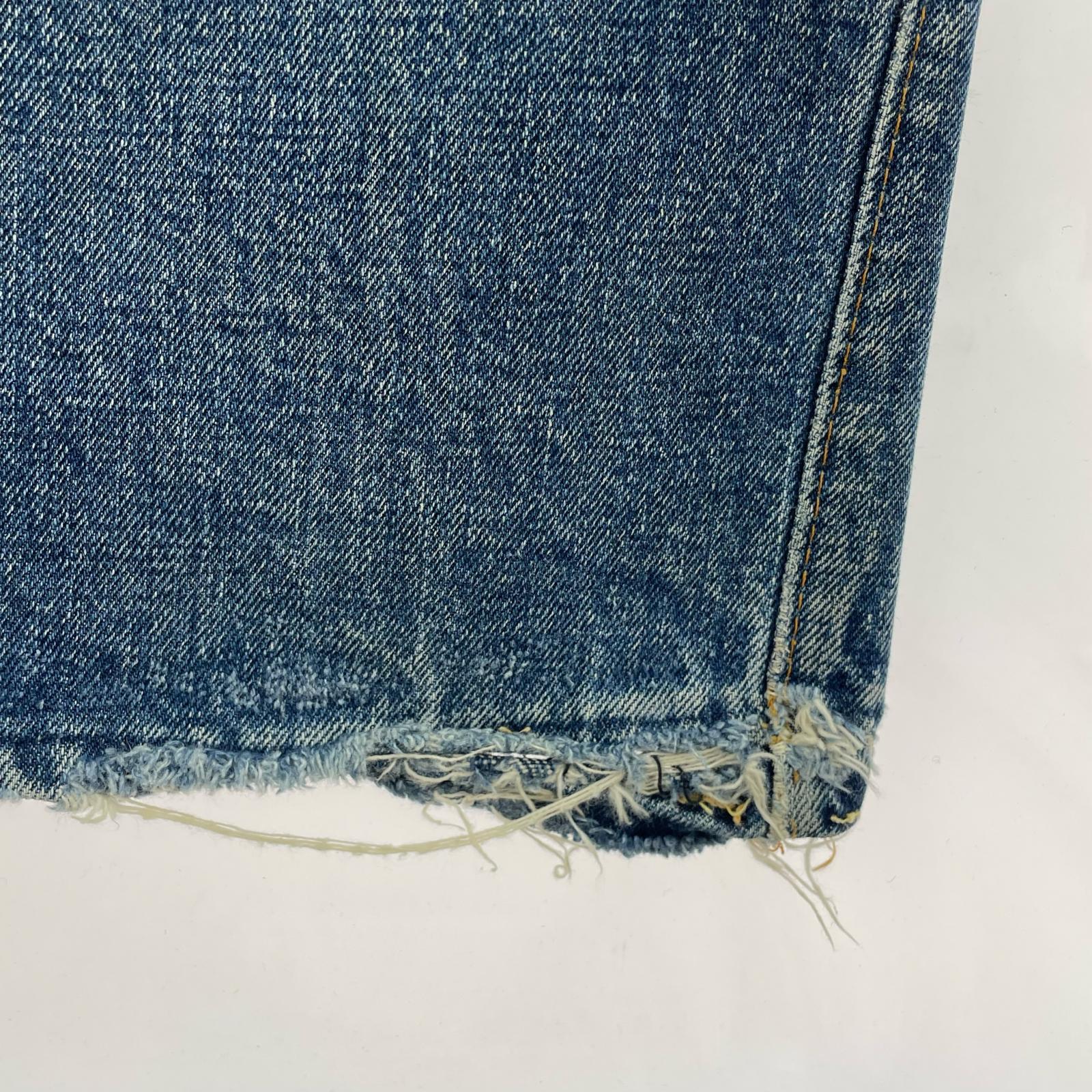 デニムパンツ ~70s 501 ボタン裏2 ポケ裏シングル 赤耳シングル
