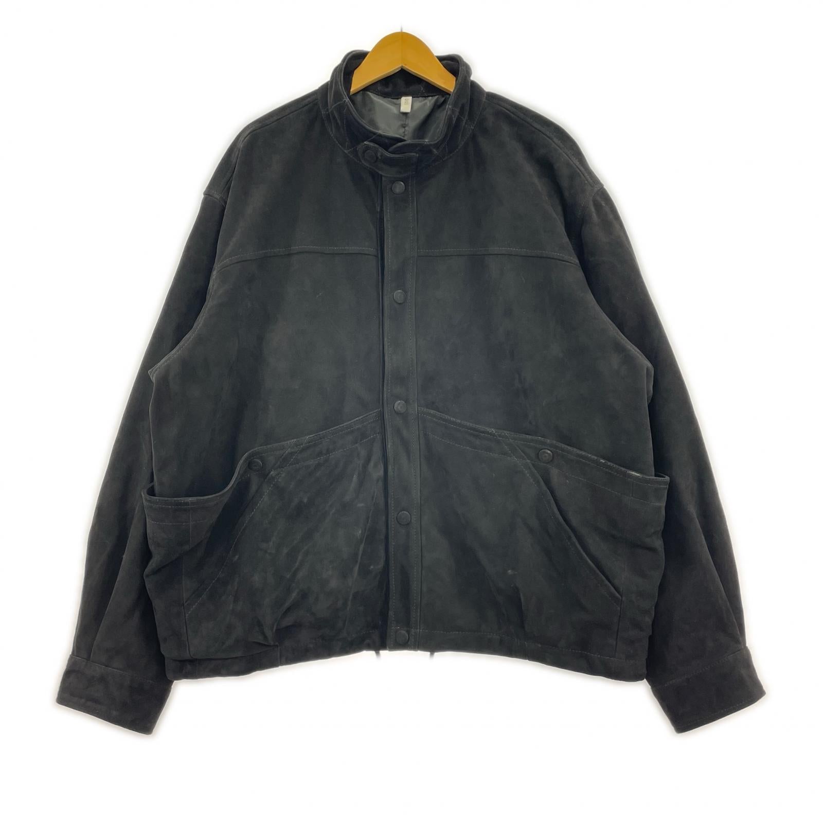 ジャケット CCU 26SS HIKER JACKET スウェードレザー ハイカージャケット 3 ブラック 3 ブラック