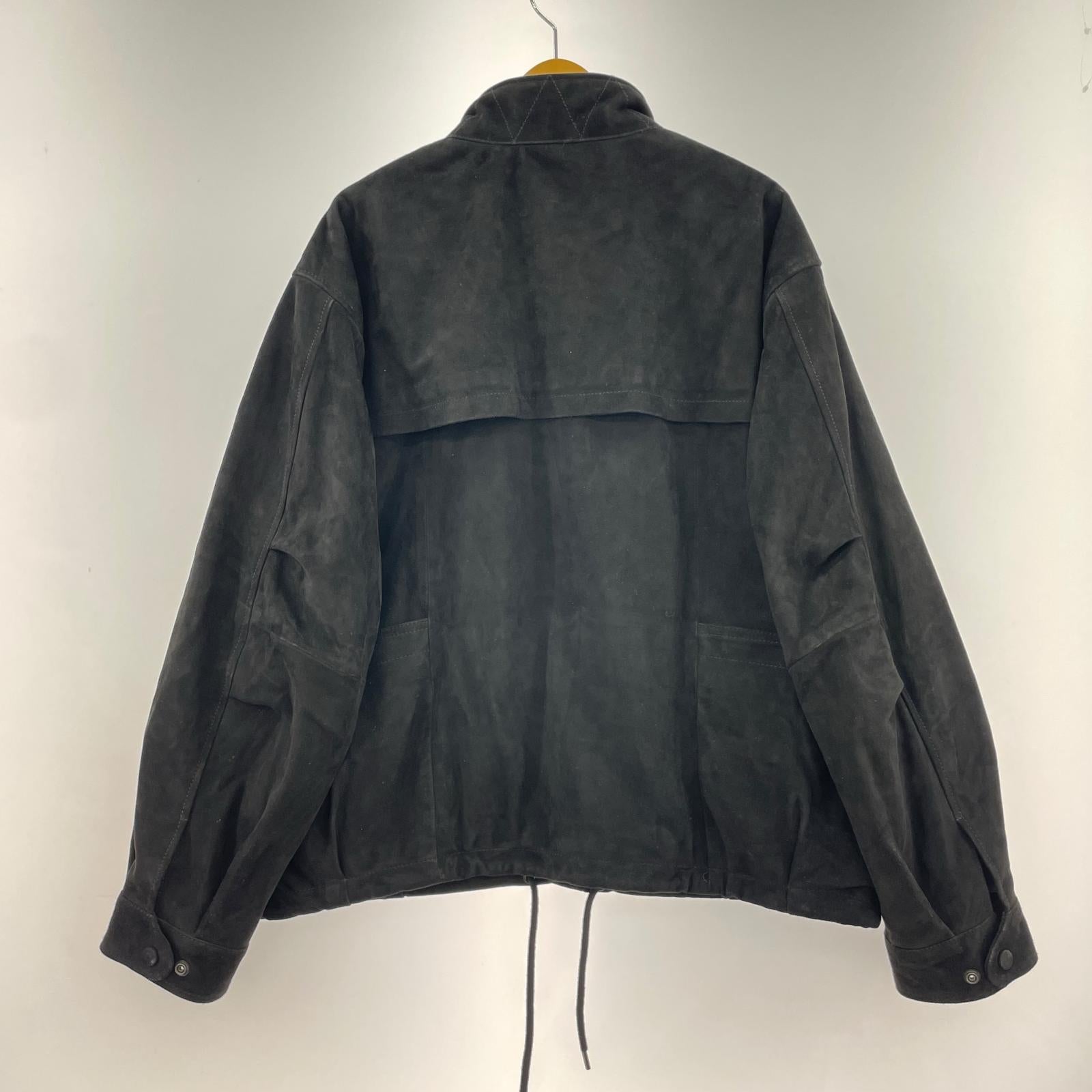 ジャケット CCU 26SS HIKER JACKET スウェードレザー ハイカージャケット 3 ブラック 3 ブラック