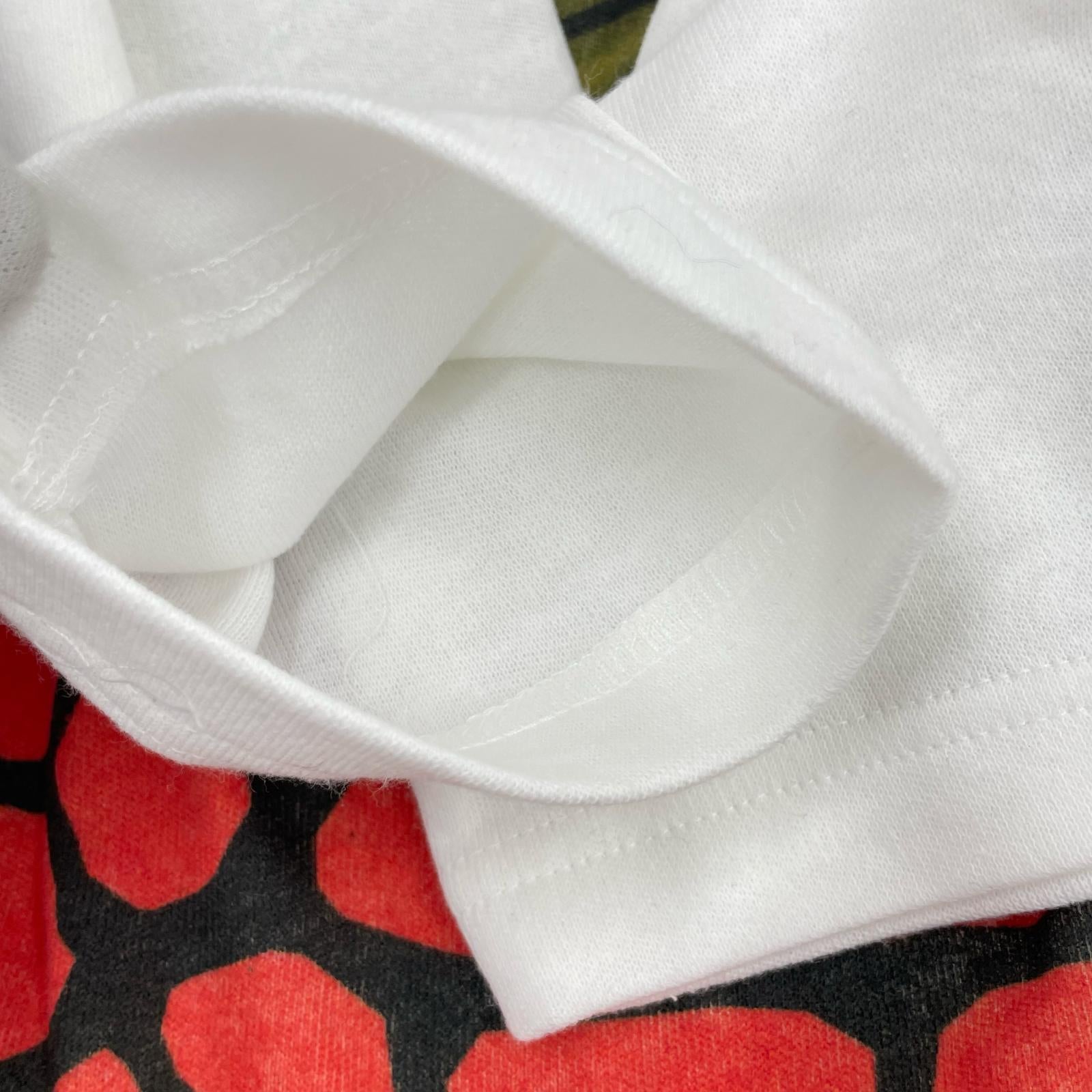 長袖Tシャツ 00s Micky グラフィックプリントTee WHT