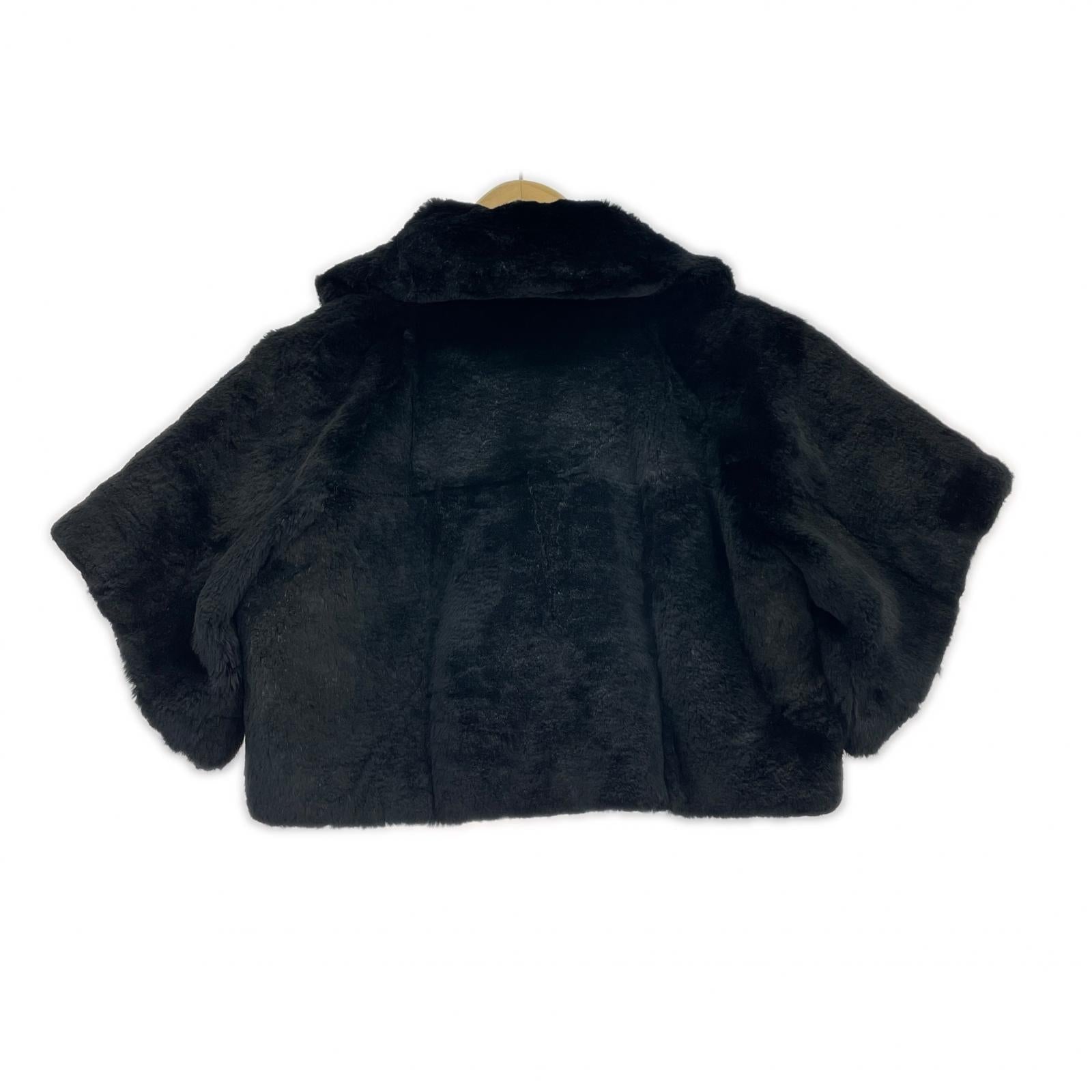 ジャケット フェイクボアジャケット F BLK フリー ブラック