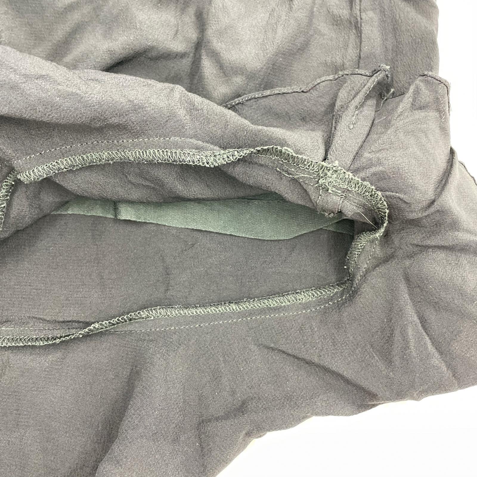 スカート Silk Frill Mini Skirt 38 BLK 38 ブラック
