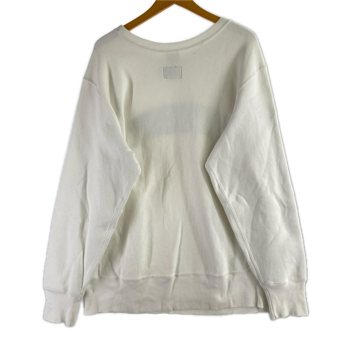スウェット ×Champion REVERSE WEAVE アーチロゴスウェット 白 L ホワイト