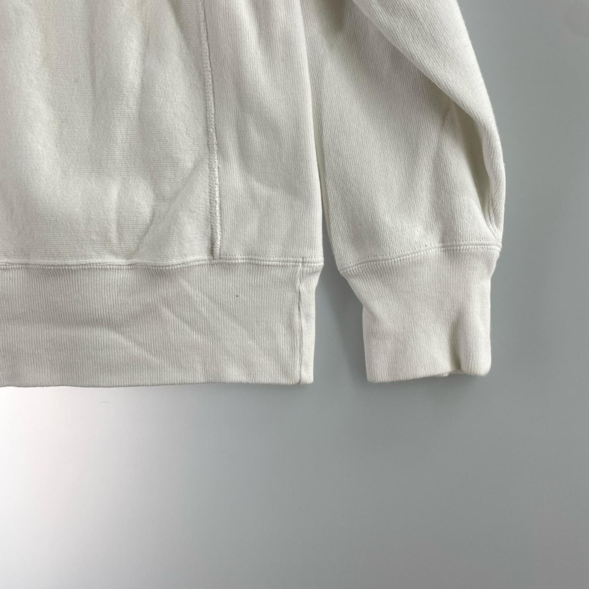 スウェット ×Champion REVERSE WEAVE アーチロゴスウェット 白 L ホワイト