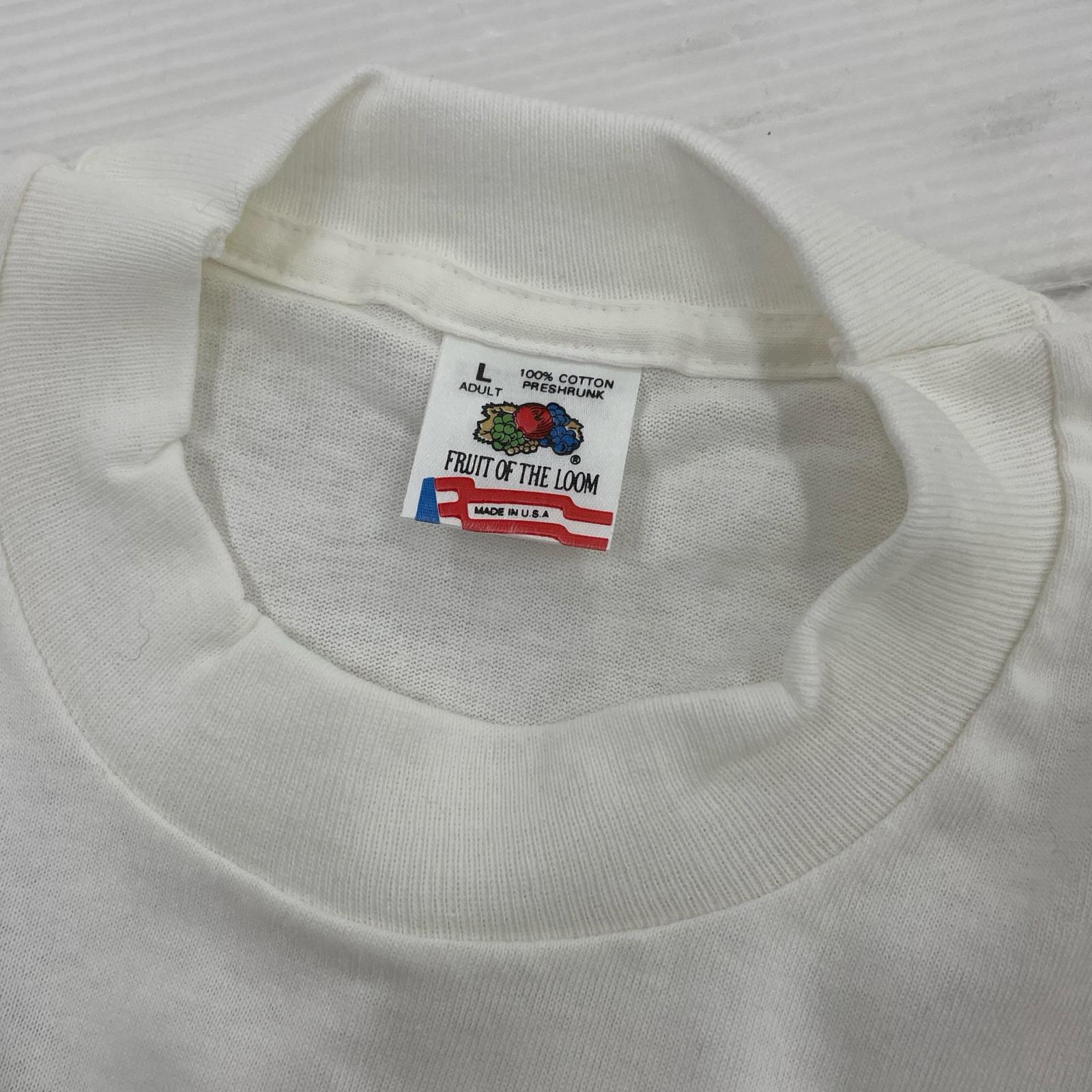 半袖Tシャツ 90s ウィリアムズ アイルトンセナ 白 USA製 (L) L ホワイト