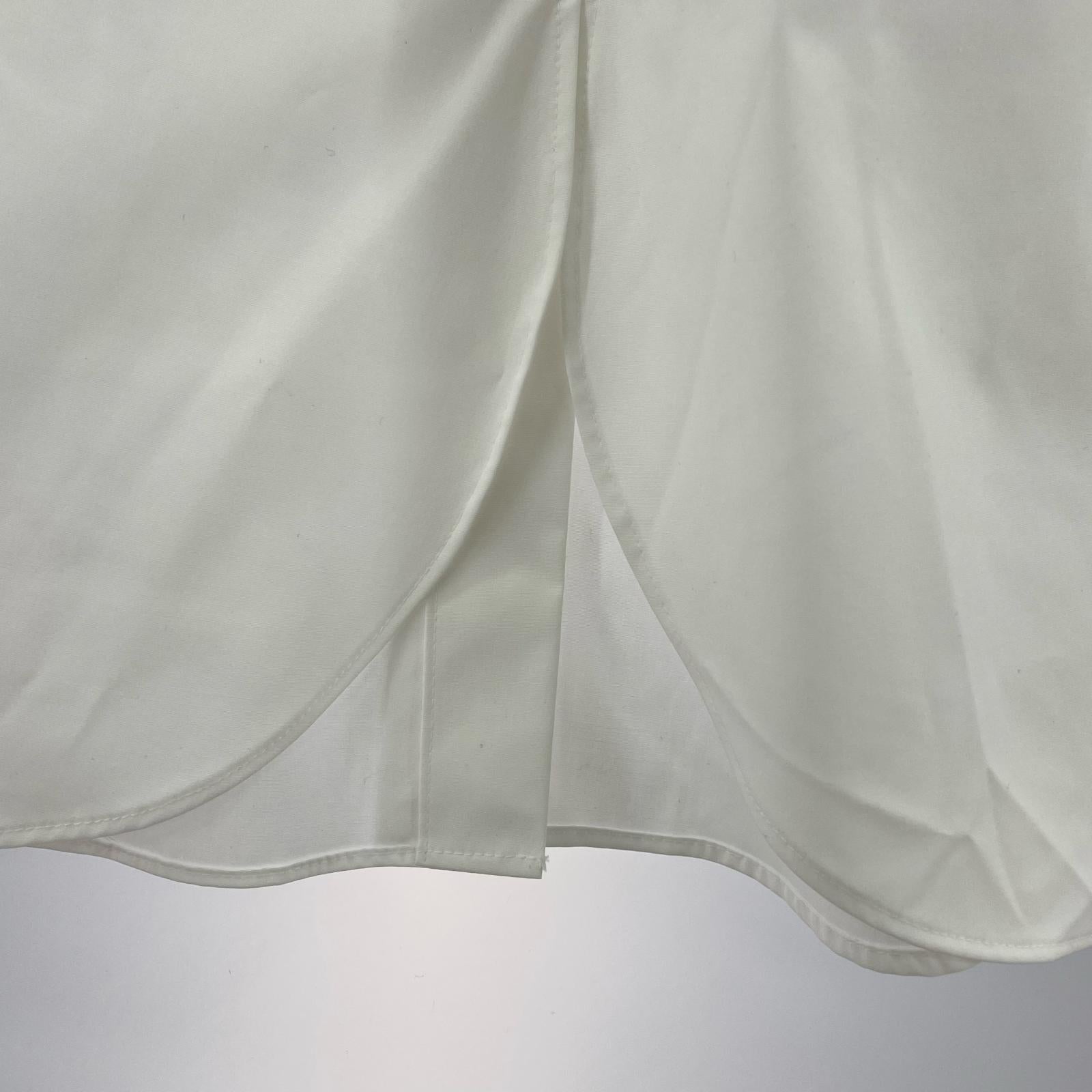 長袖シャツ 2024 HOLE-COLLAR SHIRT 38 38 ホワイト