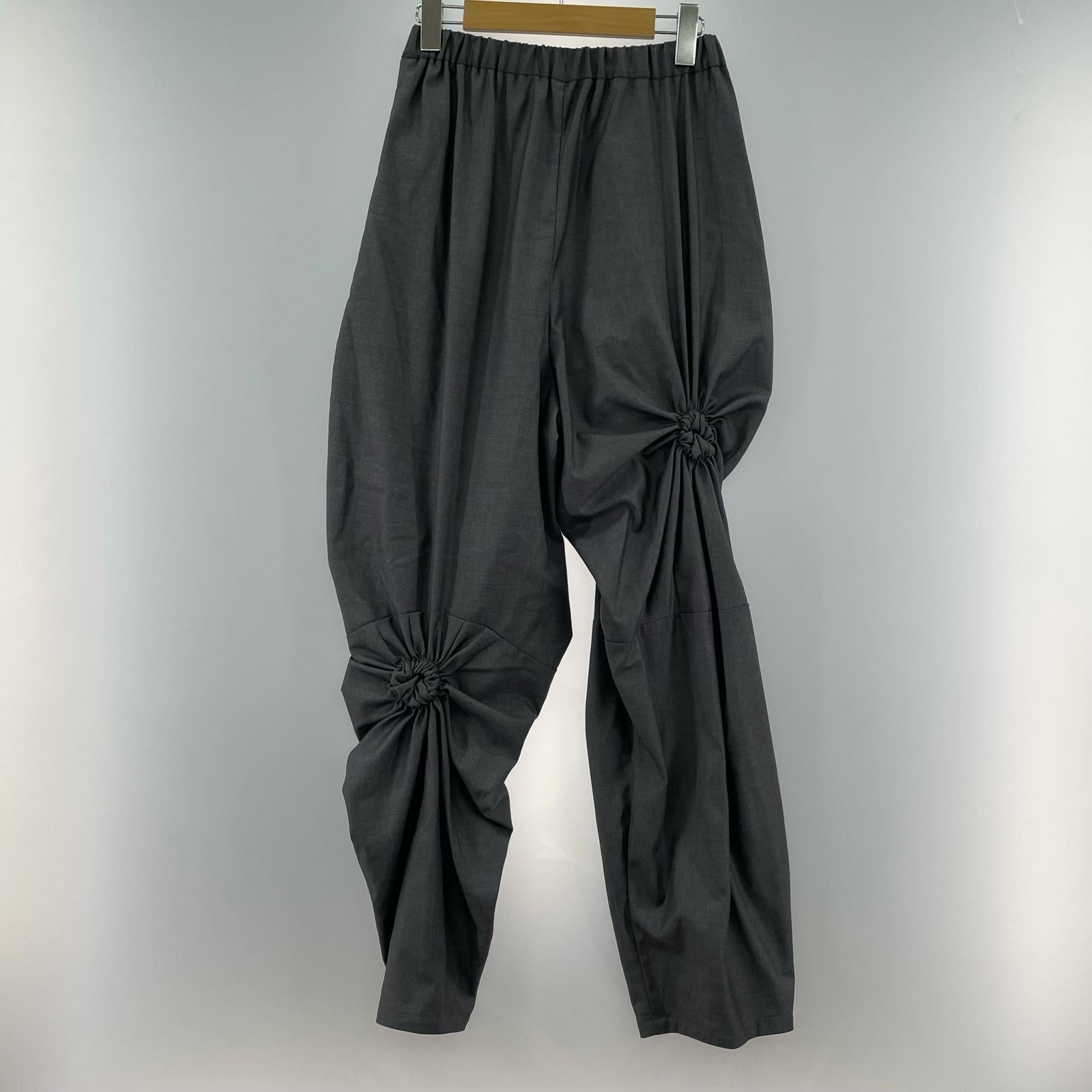 パンツ nagonstans 24AW angel knot pants M M グレー