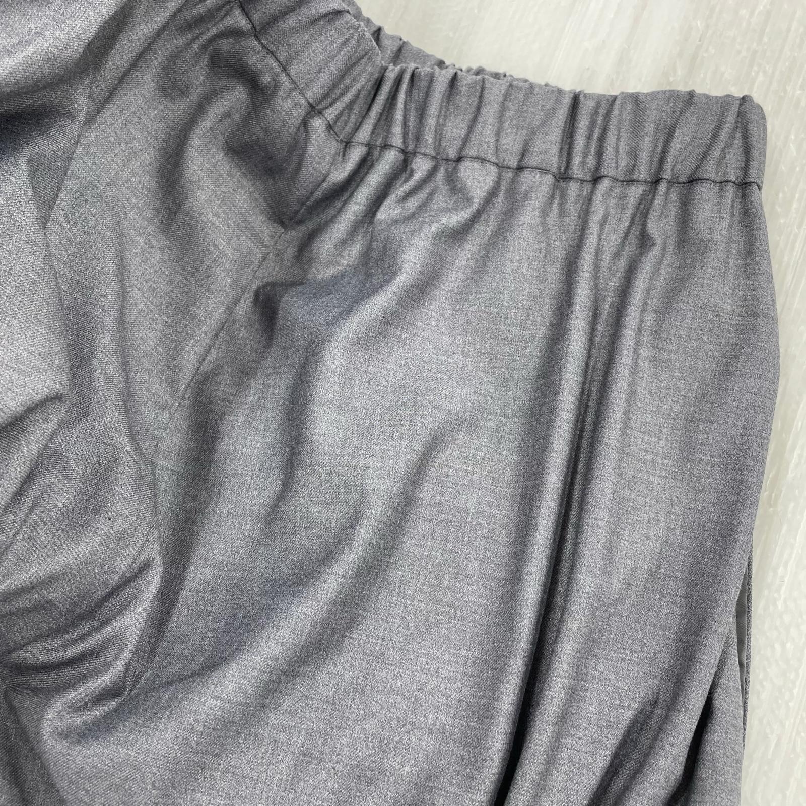 パンツ nagonstans 24AW angel knot pants M M グレー