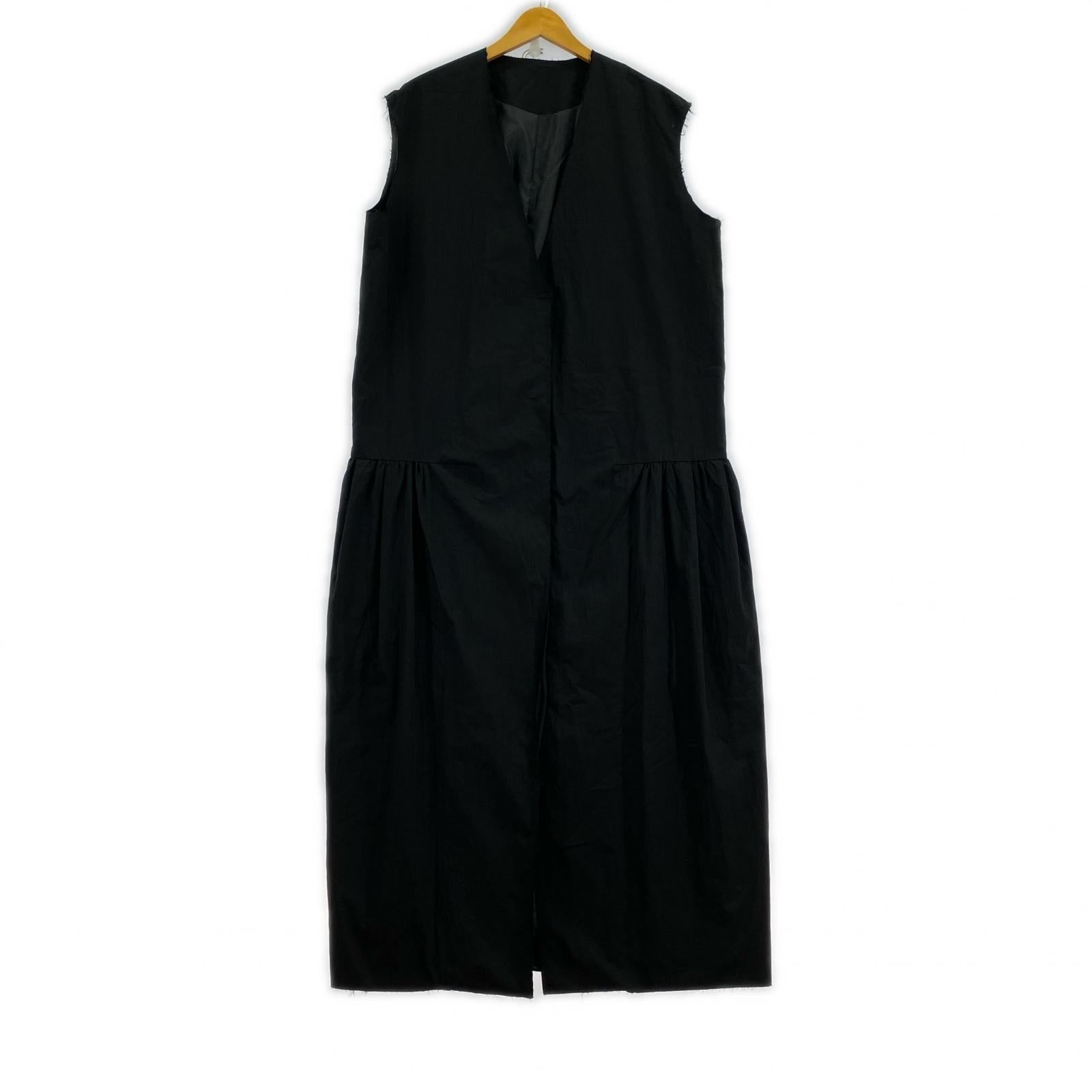 ジャケット CITYSHOP ノースリーブカットオフベスト 38 ブラック