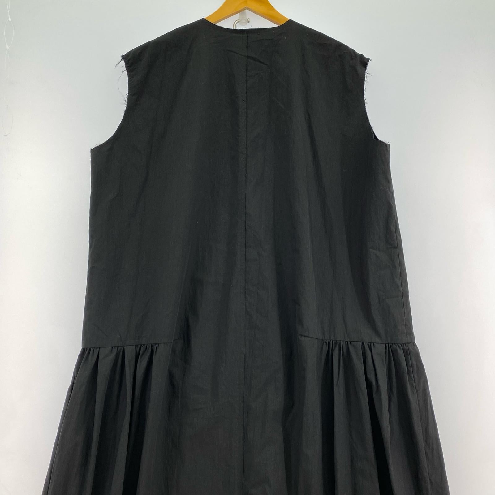 ジャケット CITYSHOP ノースリーブカットオフベスト 38 ブラック