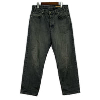 デニムパンツ Ron Herman robert ルーズブラックデニムパンツ ブラック ブラック