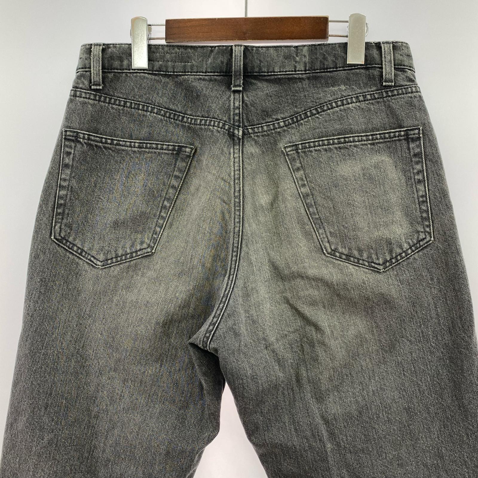 デニムパンツ Ron Herman robert ルーズブラックデニムパンツ ブラック ブラック