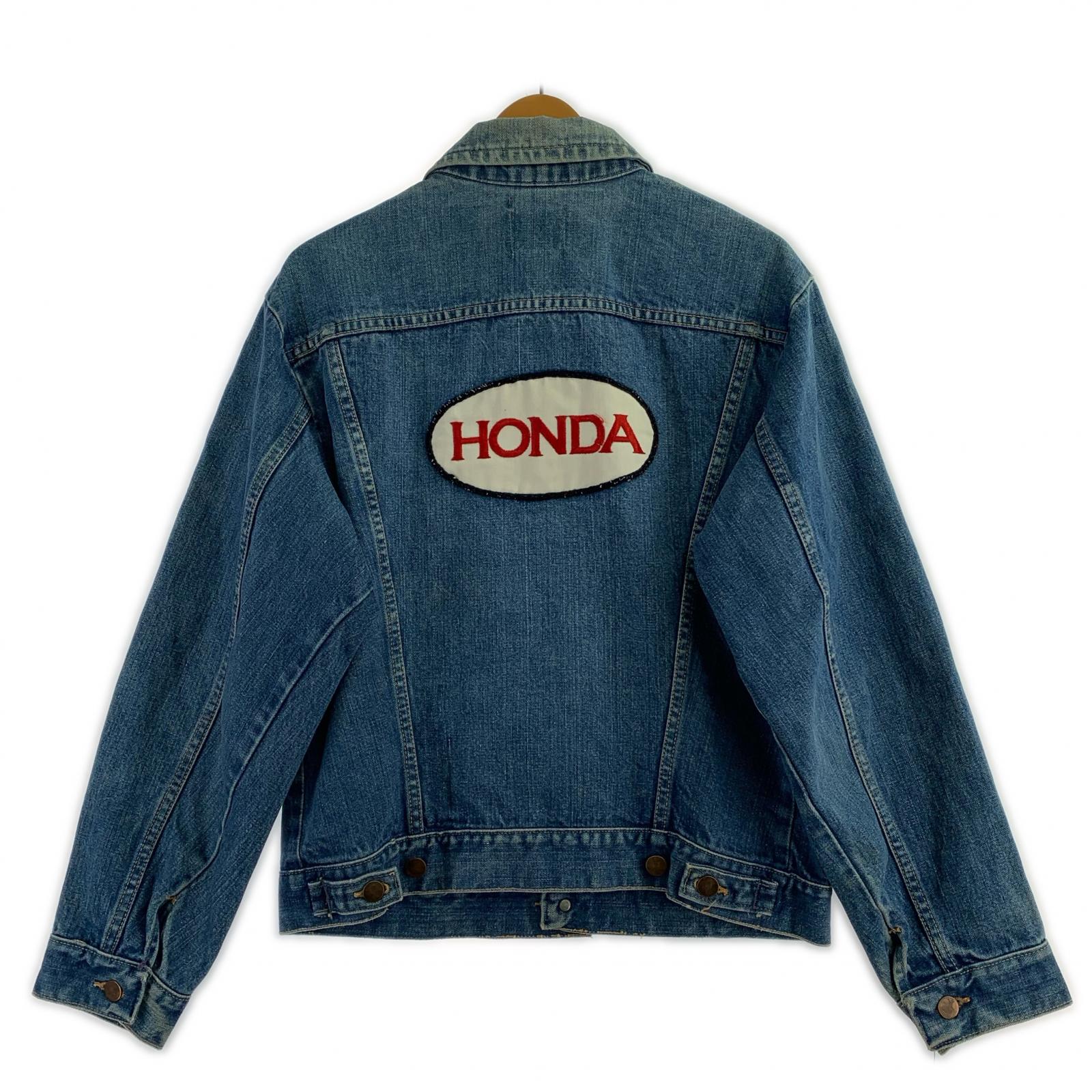 デニムジャケット 70’S ワッペンデニムジャケット 40 ブルー
