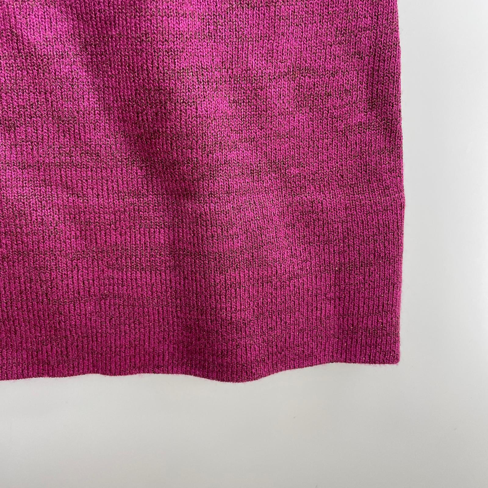 ワンピース Toyoko Saito/斉藤都世子/ニットワンピース/花柄/刺繍/PNK ピンク