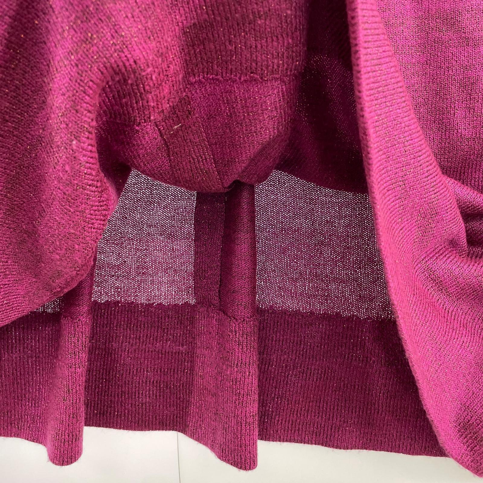 ワンピース Toyoko Saito/斉藤都世子/ニットワンピース/花柄/刺繍/PNK ピンク