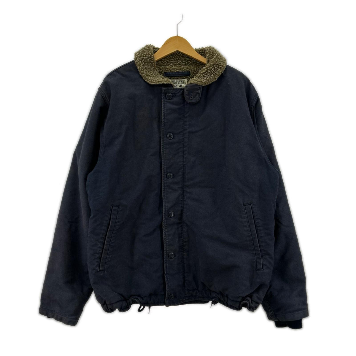 ミリタリージャケット NAVY DEPARTMENT ネイビー 46 ネイビー
