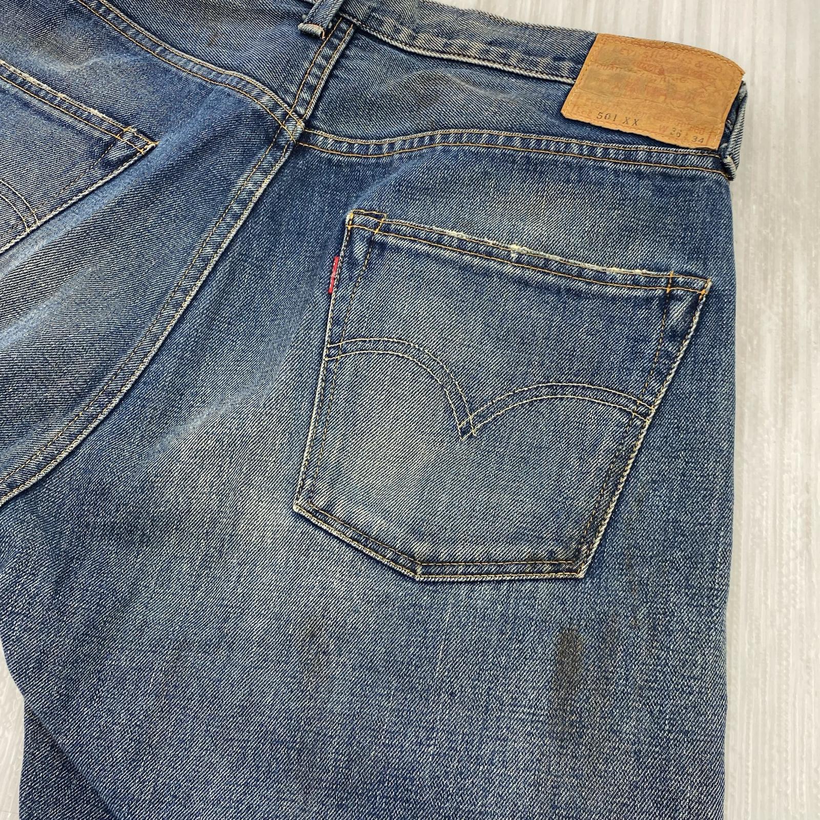 デニムパンツ 501XX 日本製 W36L34 36 ネイビー