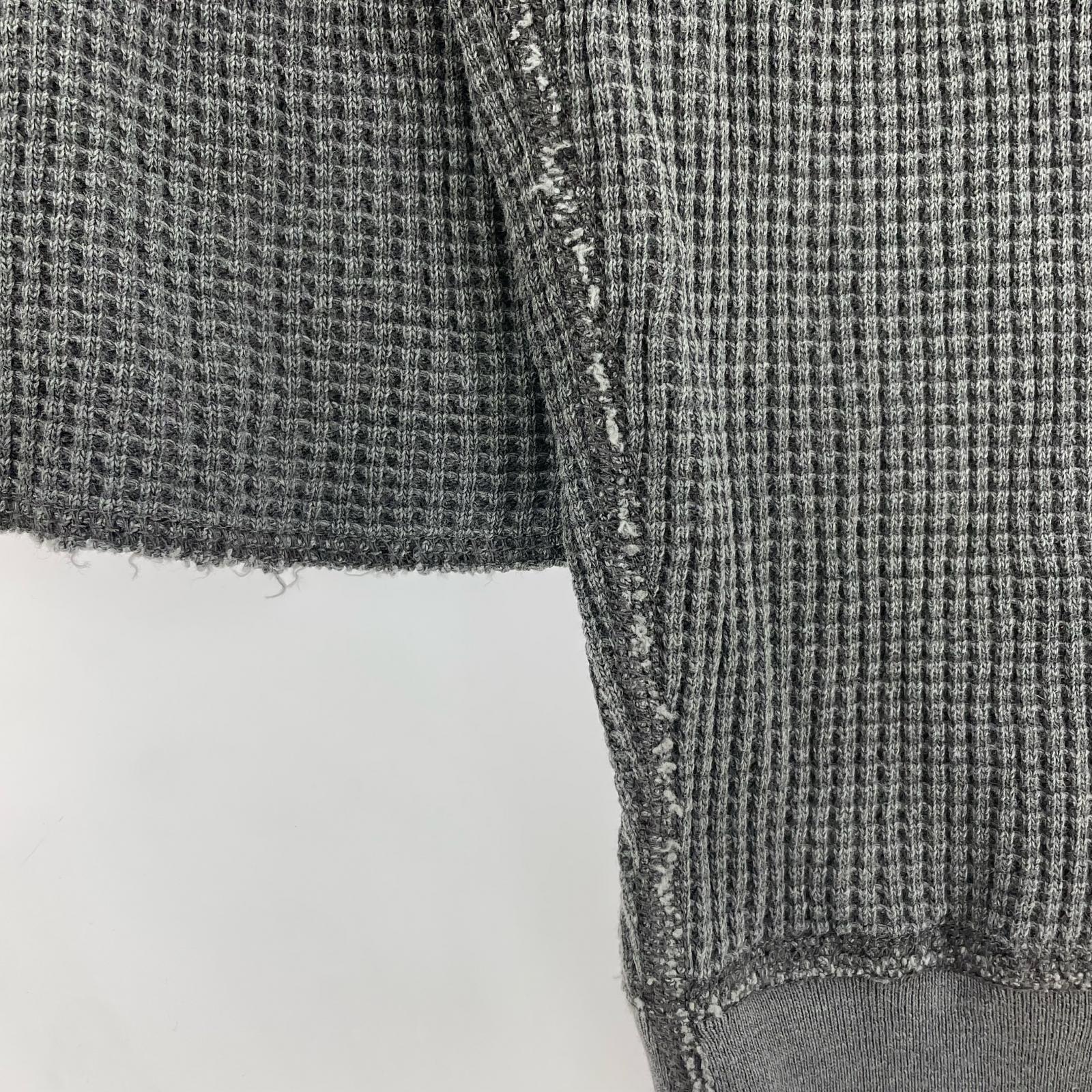 長袖Tシャツ RAGLAN THERMAL BASIC STOCK L グレー