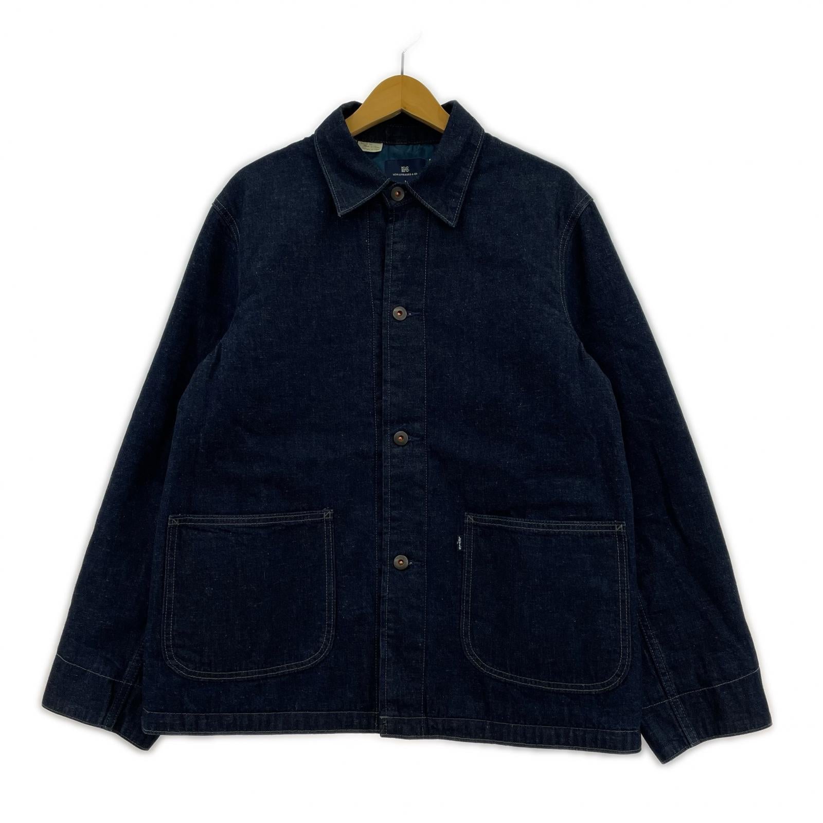 デニムジャケット Levi's Blue Tab Naval Sack Coat S ネイビー