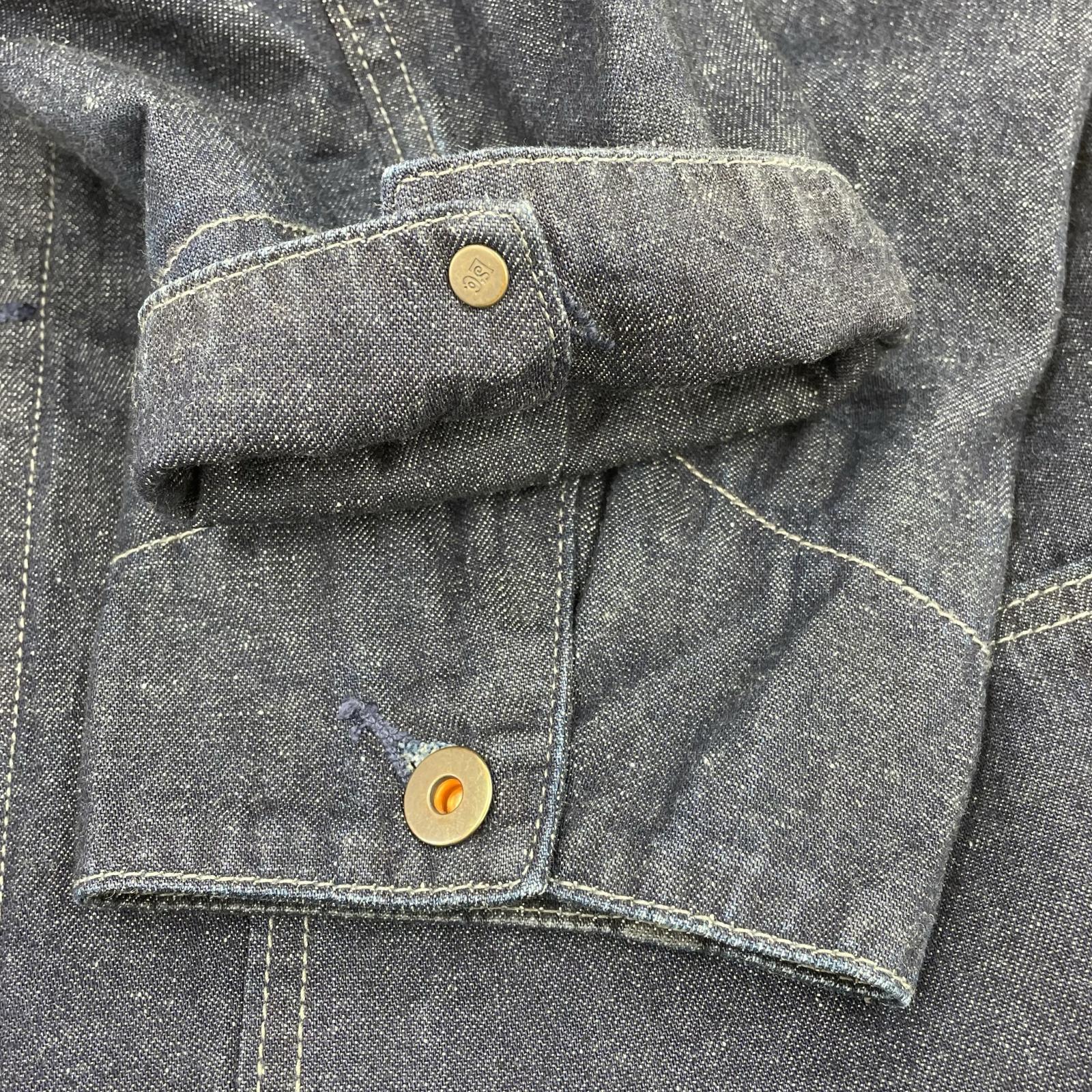 デニムジャケット Levi's Blue Tab Naval Sack Coat S ネイビー