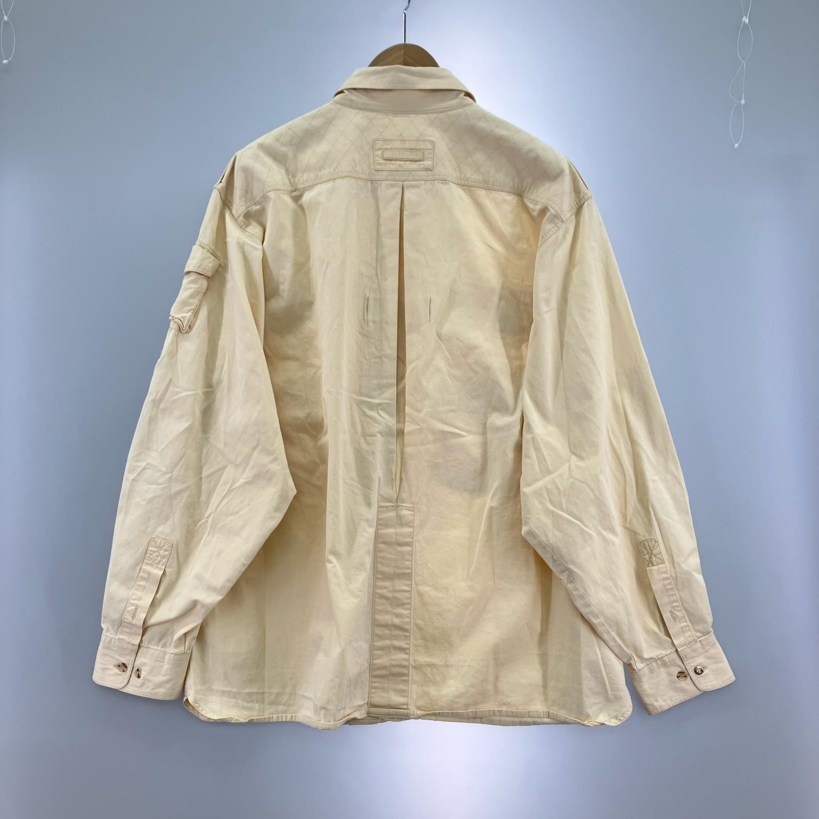 長袖シャツ ORVIS フィッシングシャツ アイボリー (M) M