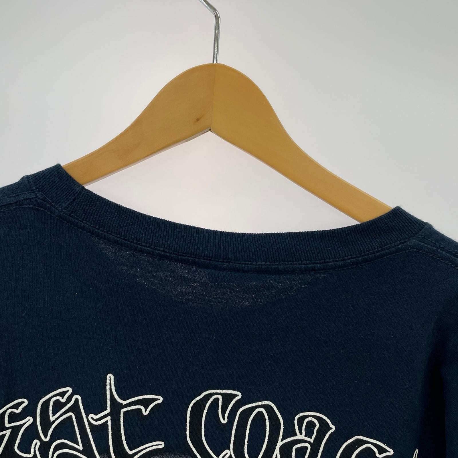 長袖Tシャツ 00s WEST COAST CHOPPERS 紺 3XL