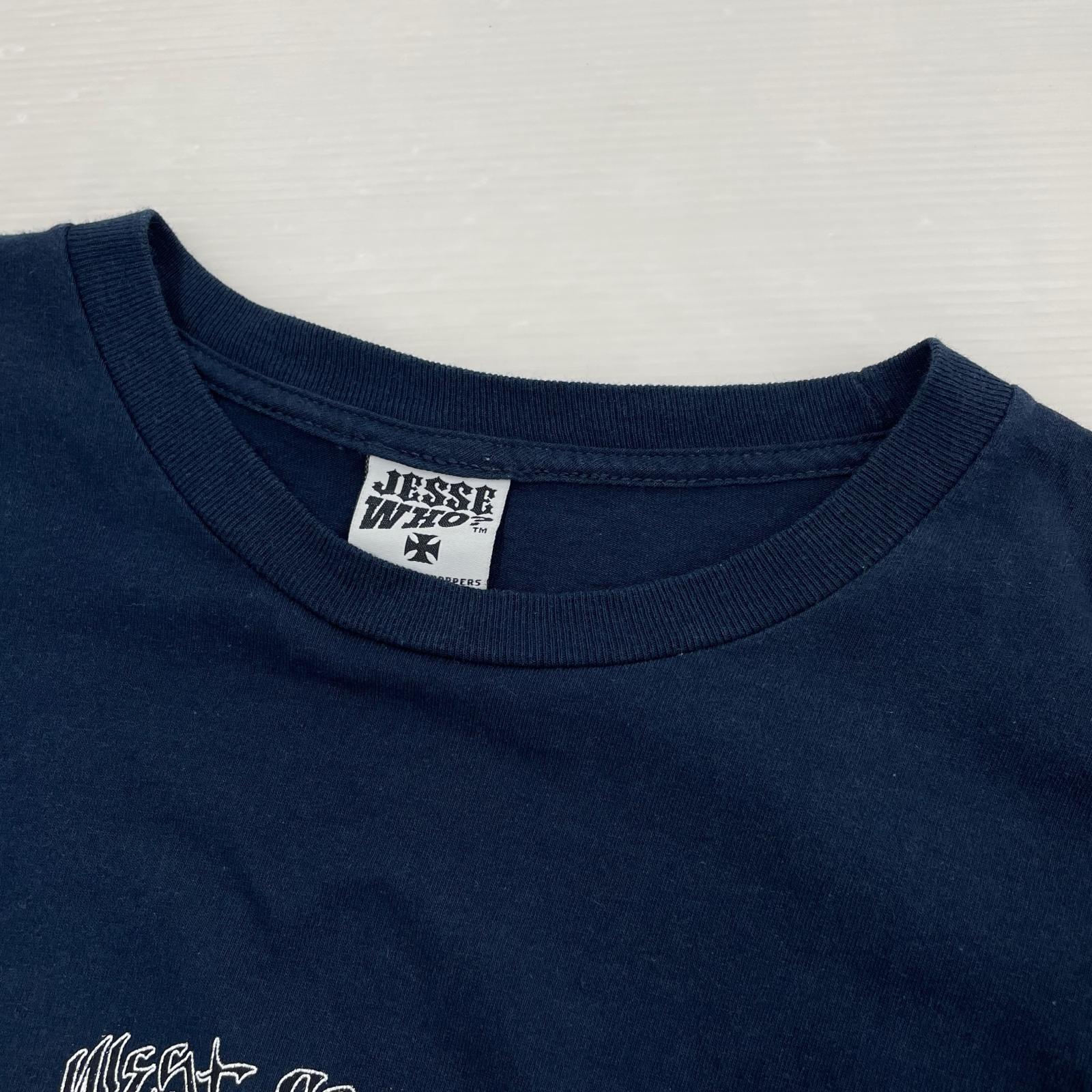長袖Tシャツ 00s WEST COAST CHOPPERS 紺 3XL