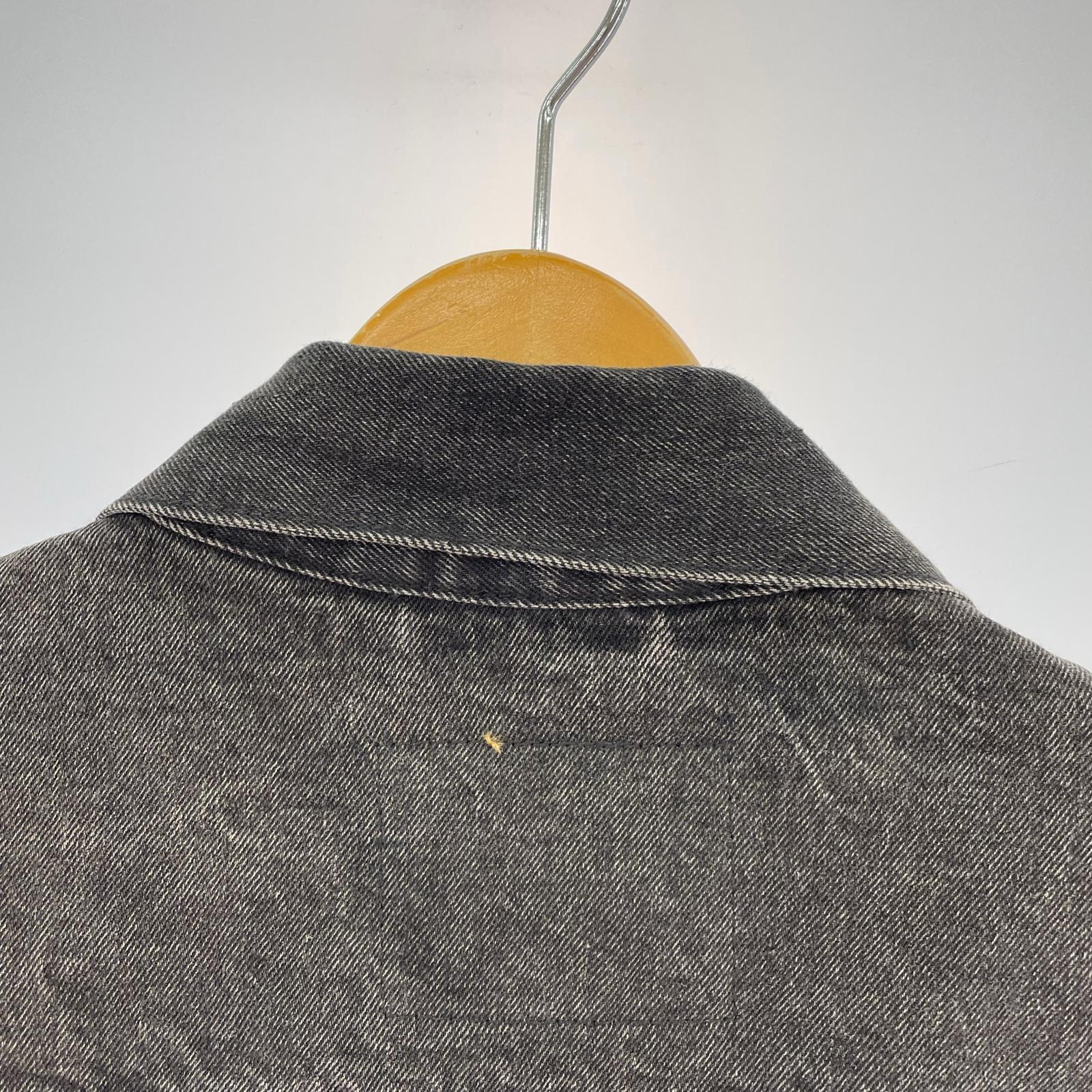 デニムジャケット × EDIFICE別注 30th Type1 Trucker Jacket ブラック