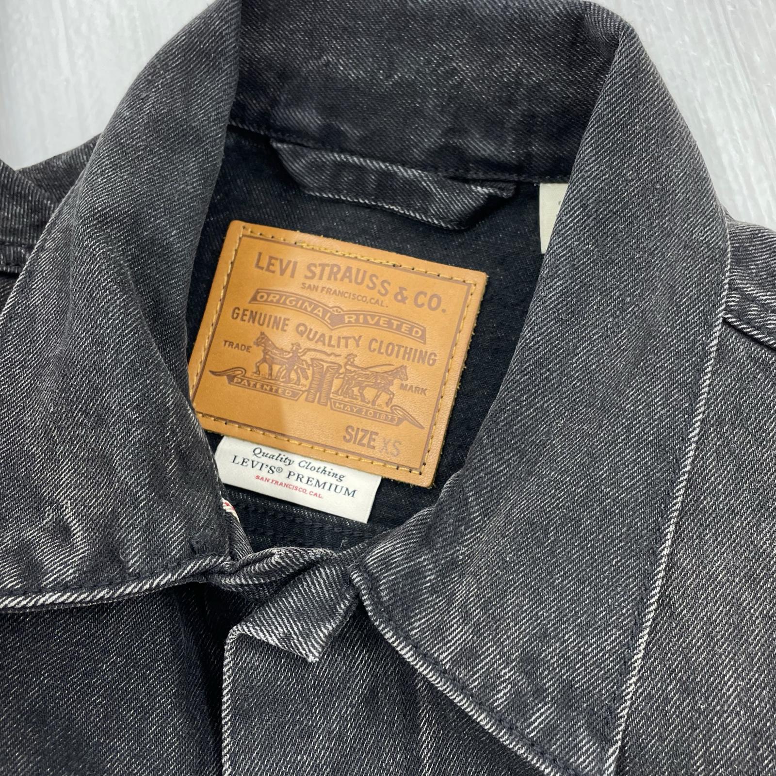デニムジャケット × EDIFICE別注 30th Type1 Trucker Jacket ブラック