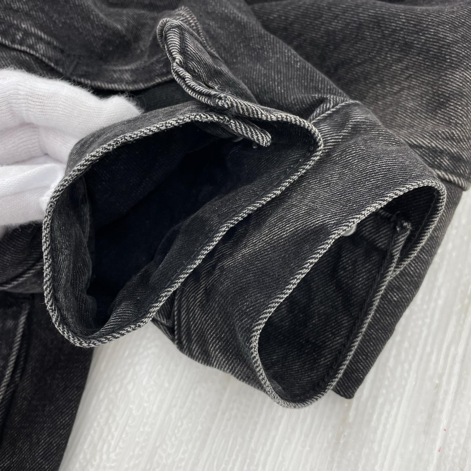 デニムジャケット × EDIFICE別注 30th Type1 Trucker Jacket ブラック