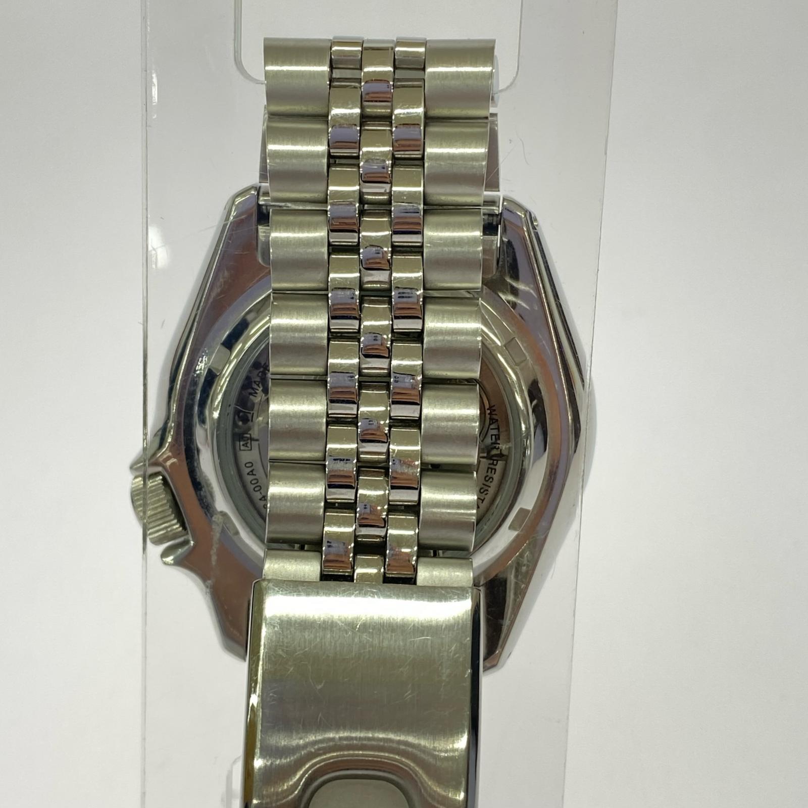 腕時計 SEIKO 5 GMT/自動巻き/4R34-00A0