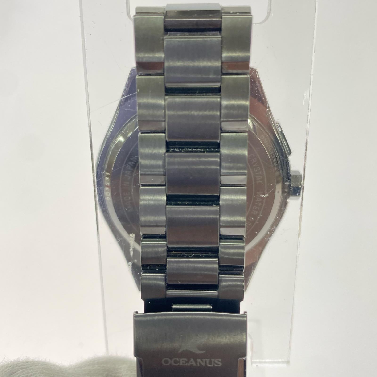 腕時計 OCEANUS/タフソーラー/OCW-T200SB-1AJF ブラック