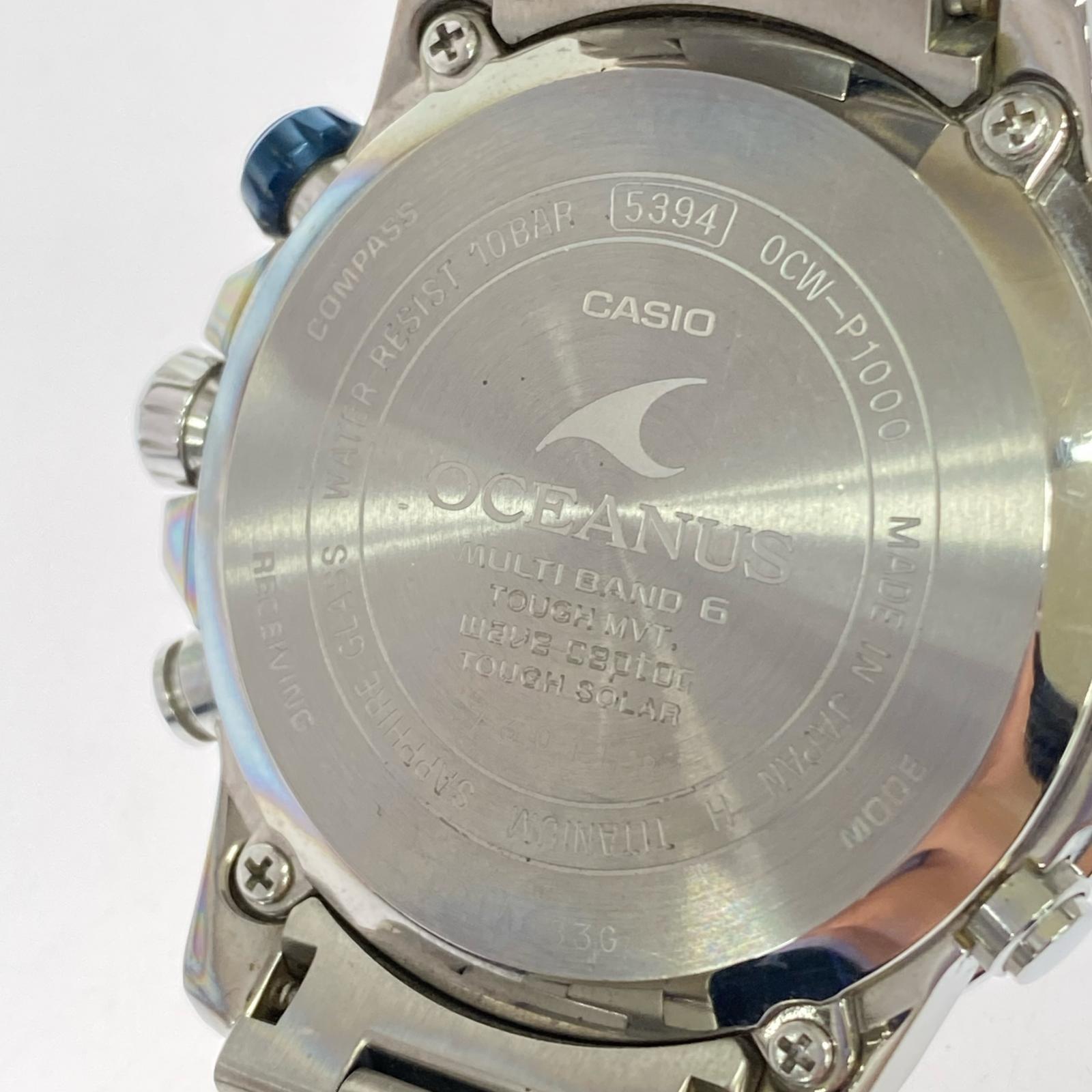 腕時計 OCEANUS/タフソーラー/OCW-P1000-1AJF