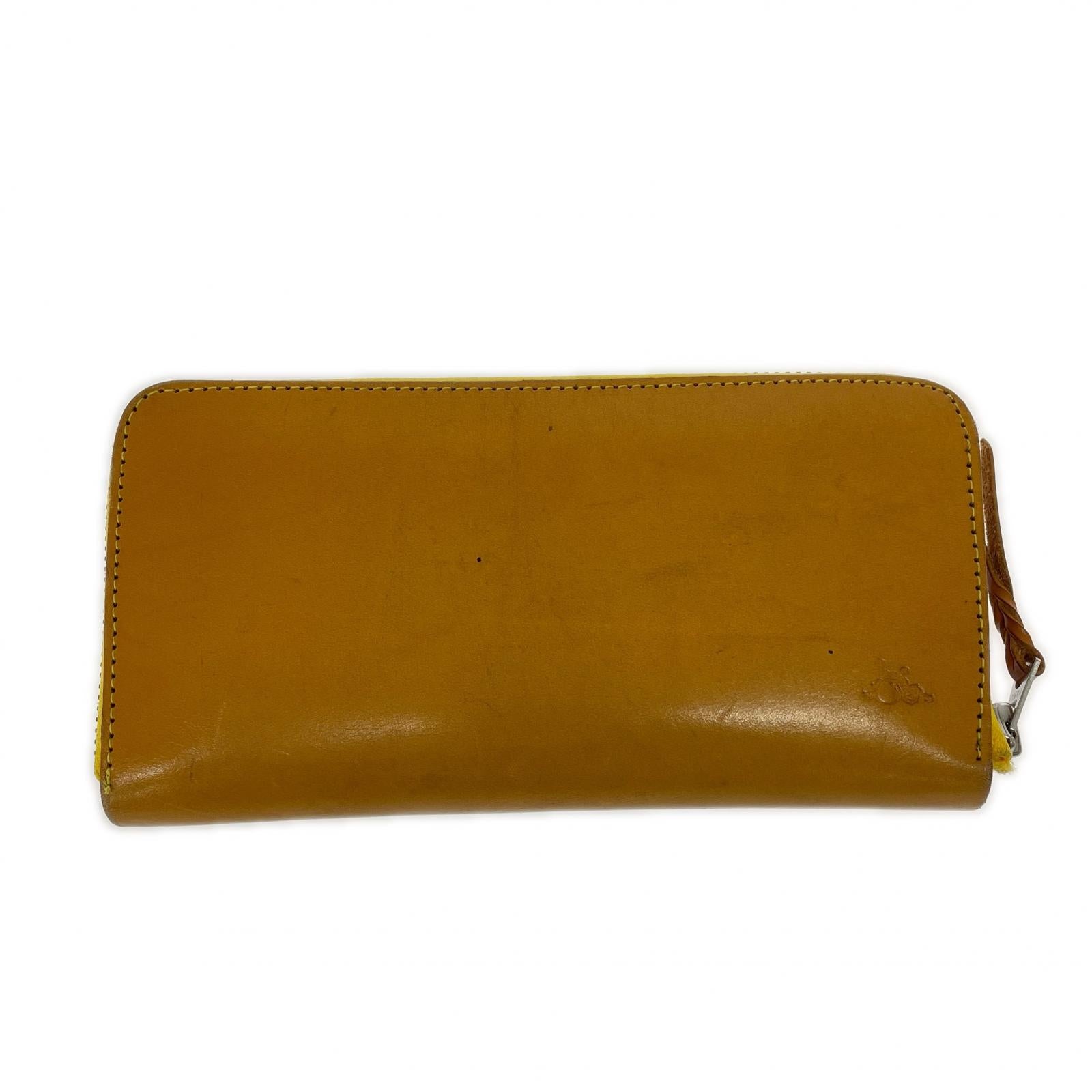 長財布 ラウンドジップウォレット TYPE-U- 黄金