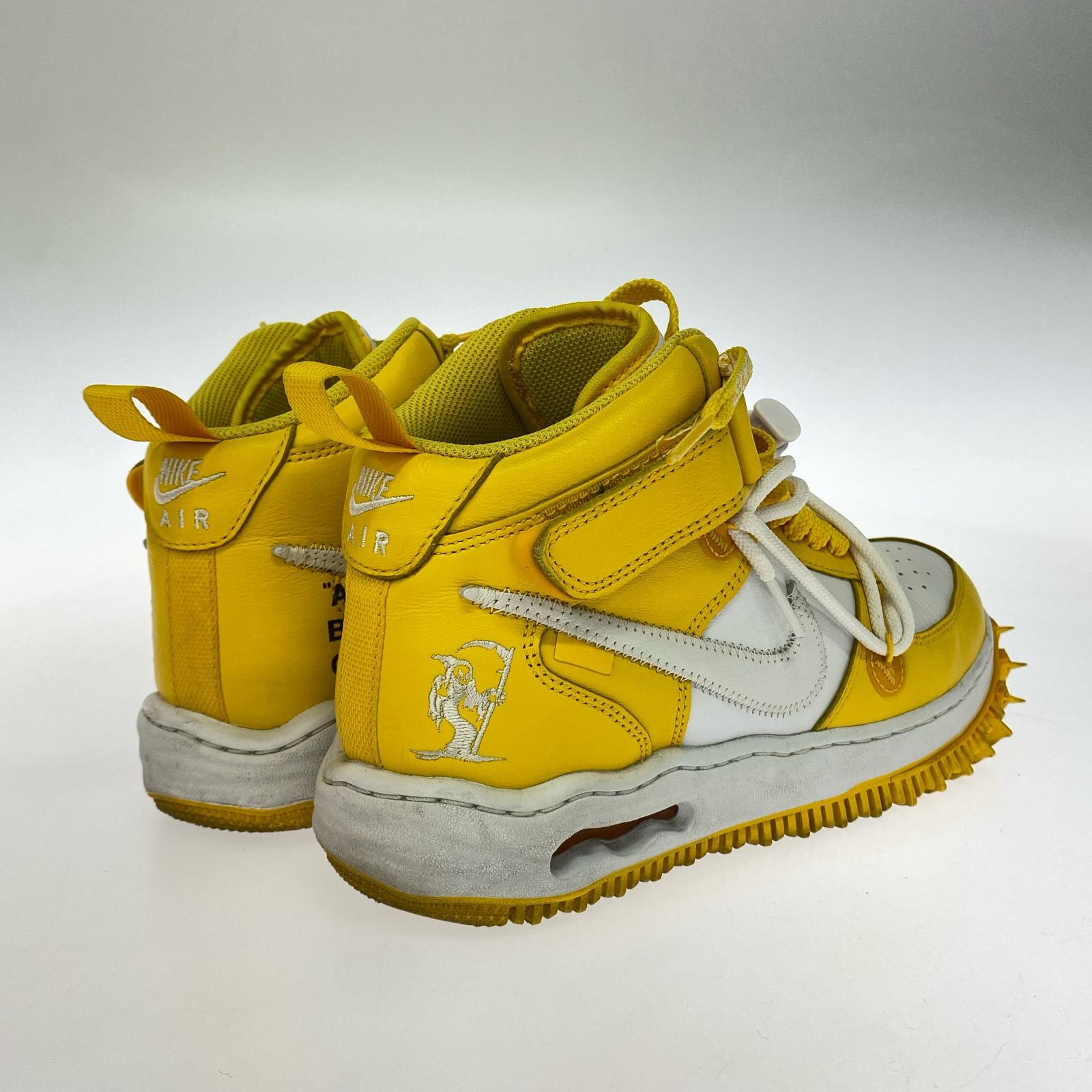 スニーカー ×OFF-WHITE AIR FORCE 1 MID SP LTHR 26.5cm (US8 1/2 UK8 EU43)