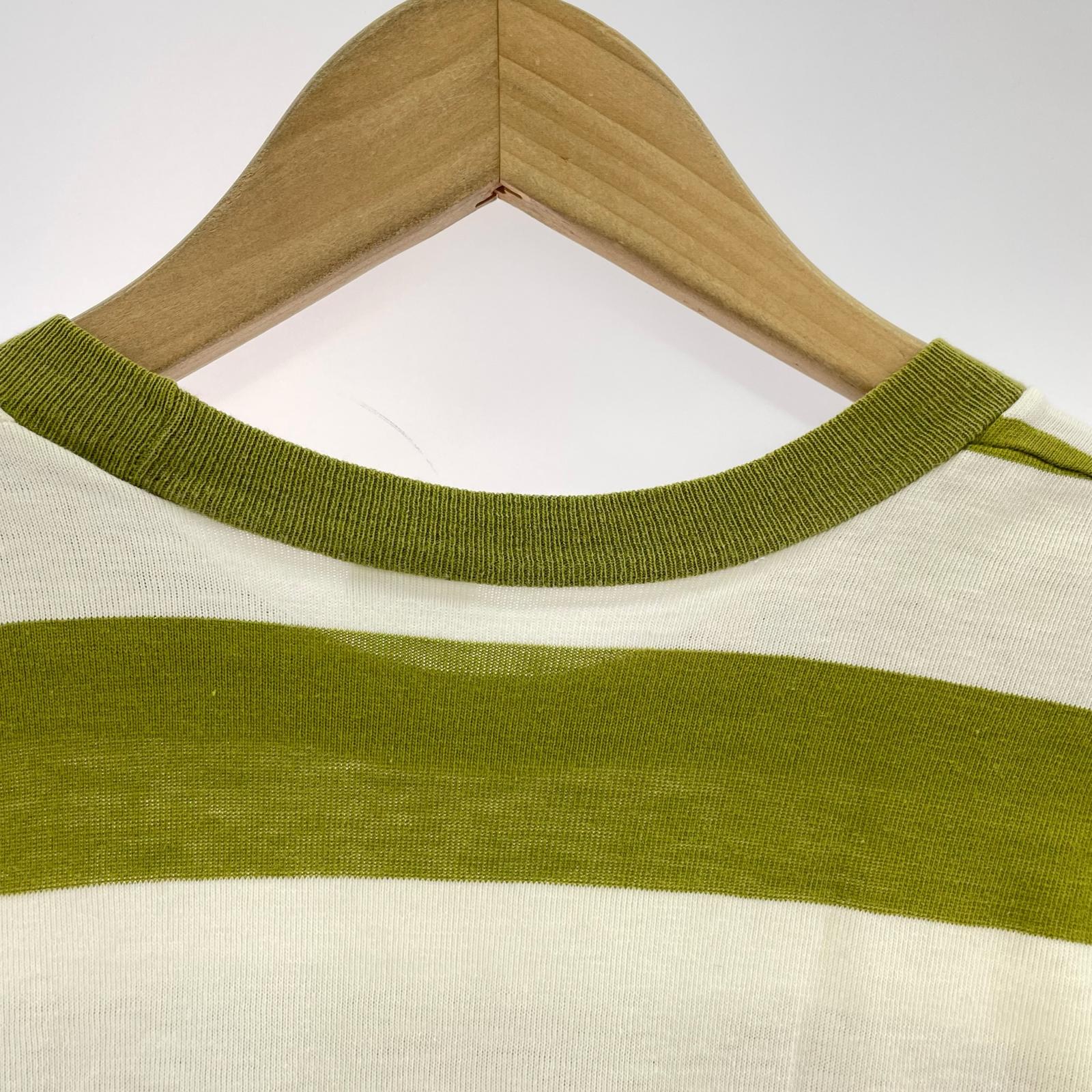 半袖Tシャツ 70s USA製ボーダーTEE L