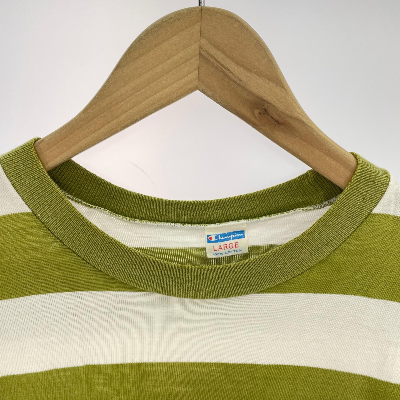 半袖Tシャツ 70s USA製ボーダーTEE L