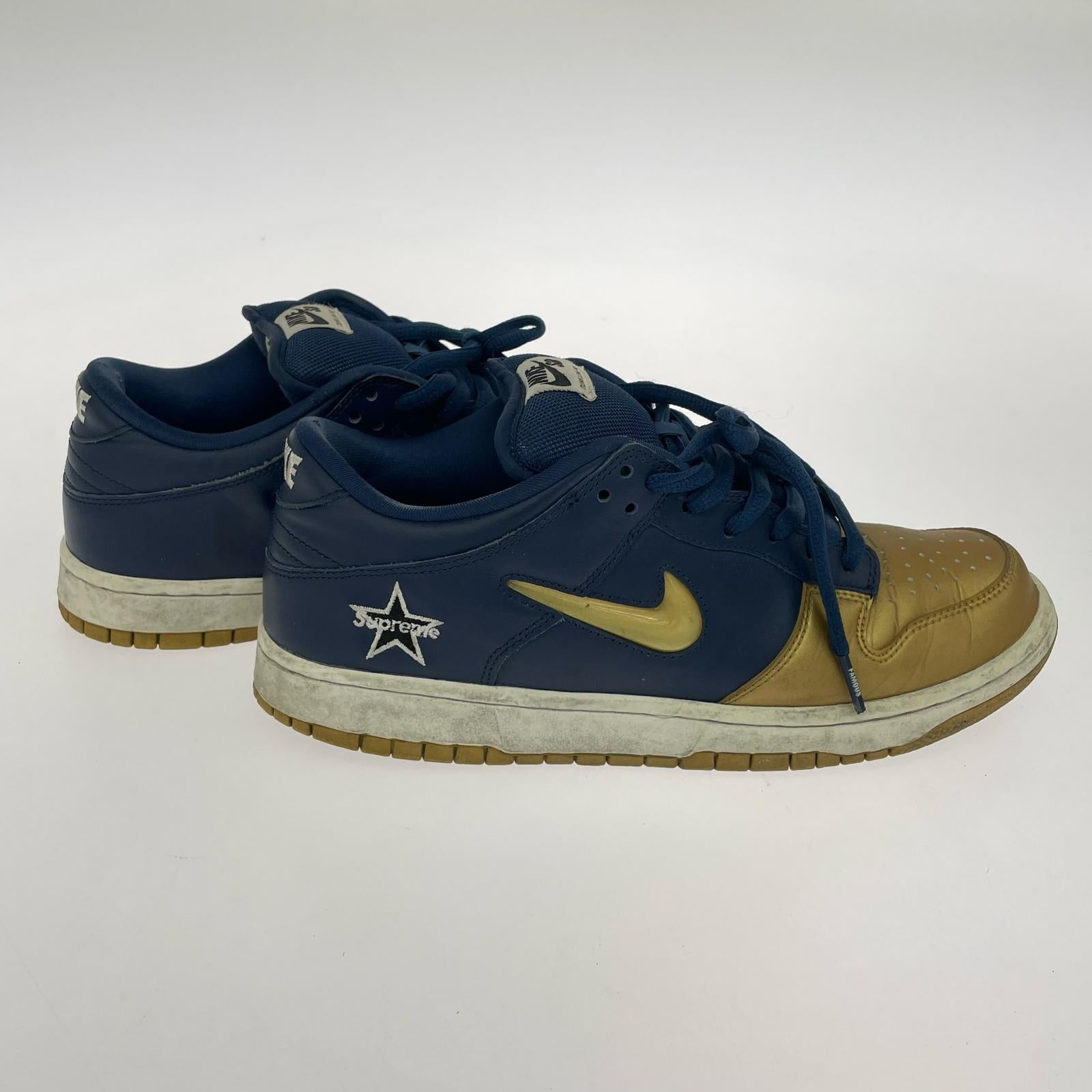 スニーカー DUNK LOW OG QS Metallic Gold/Navy (27.0) CK3480-700 27cm (US9 UK8 1/2 EU44)